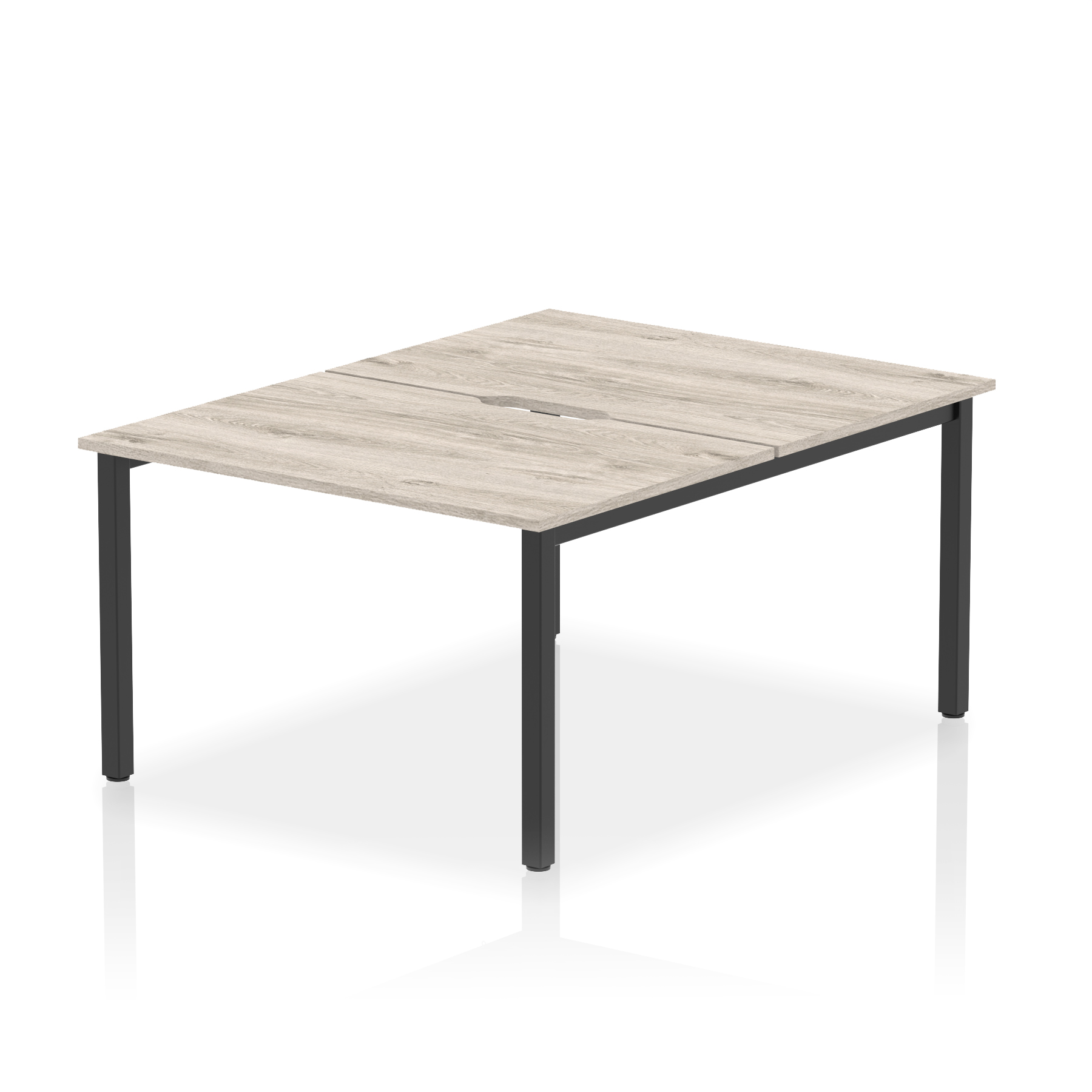 Grey Oak / Black Frame