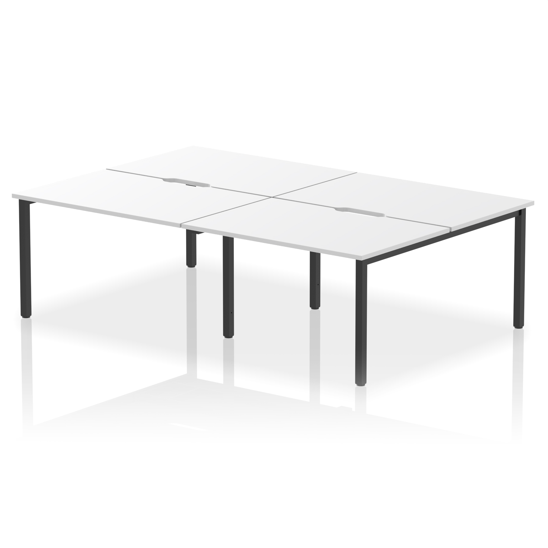 White / Black Frame