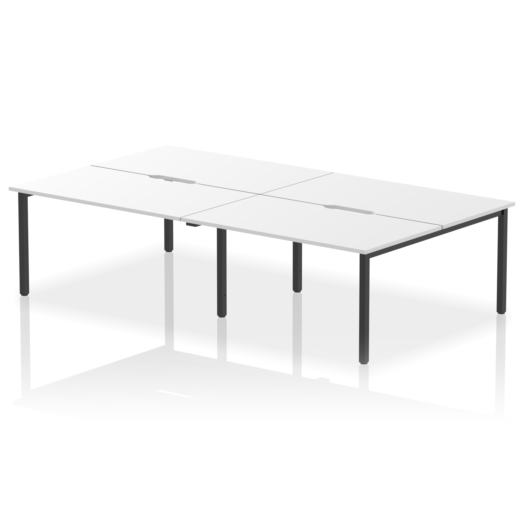 White / Black Frame