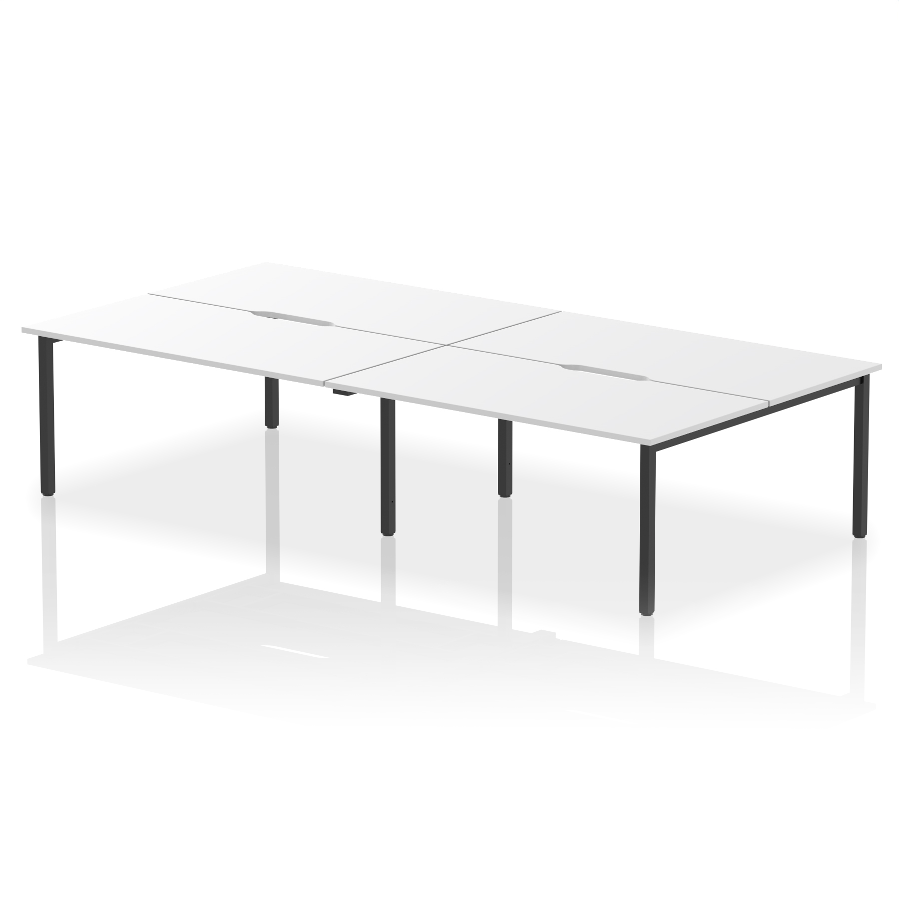 White / Black Frame
