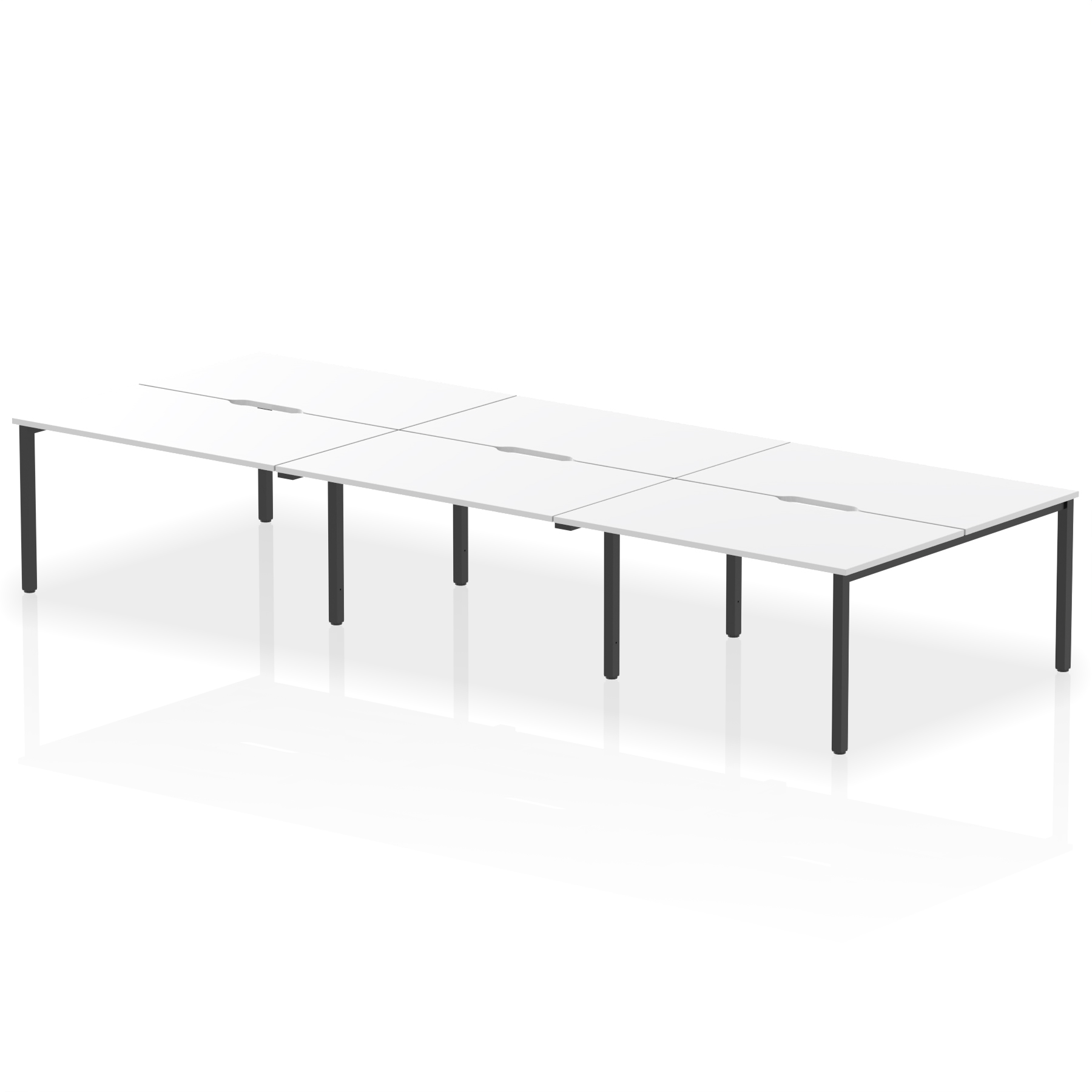 White / Black Frame