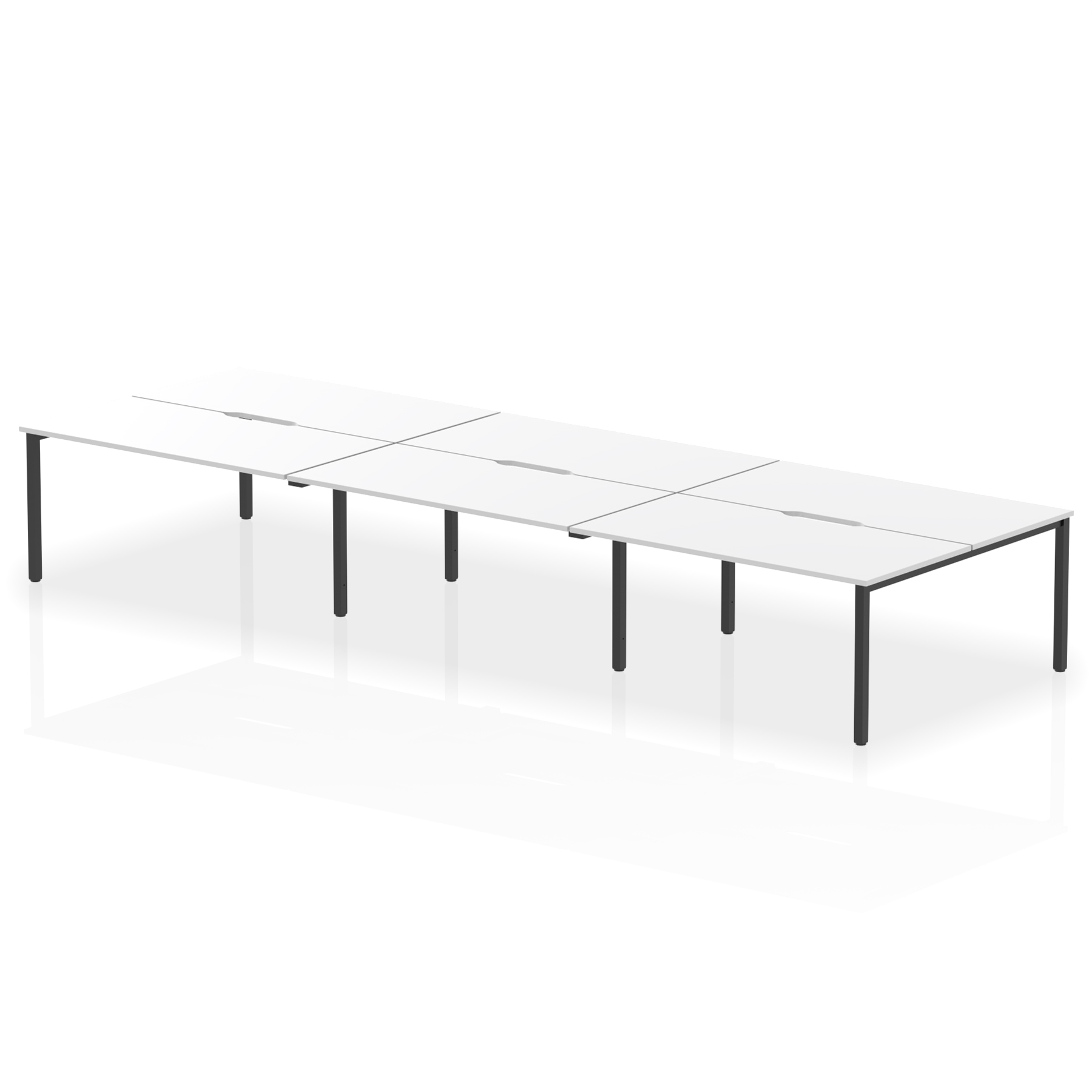 White / Black Frame