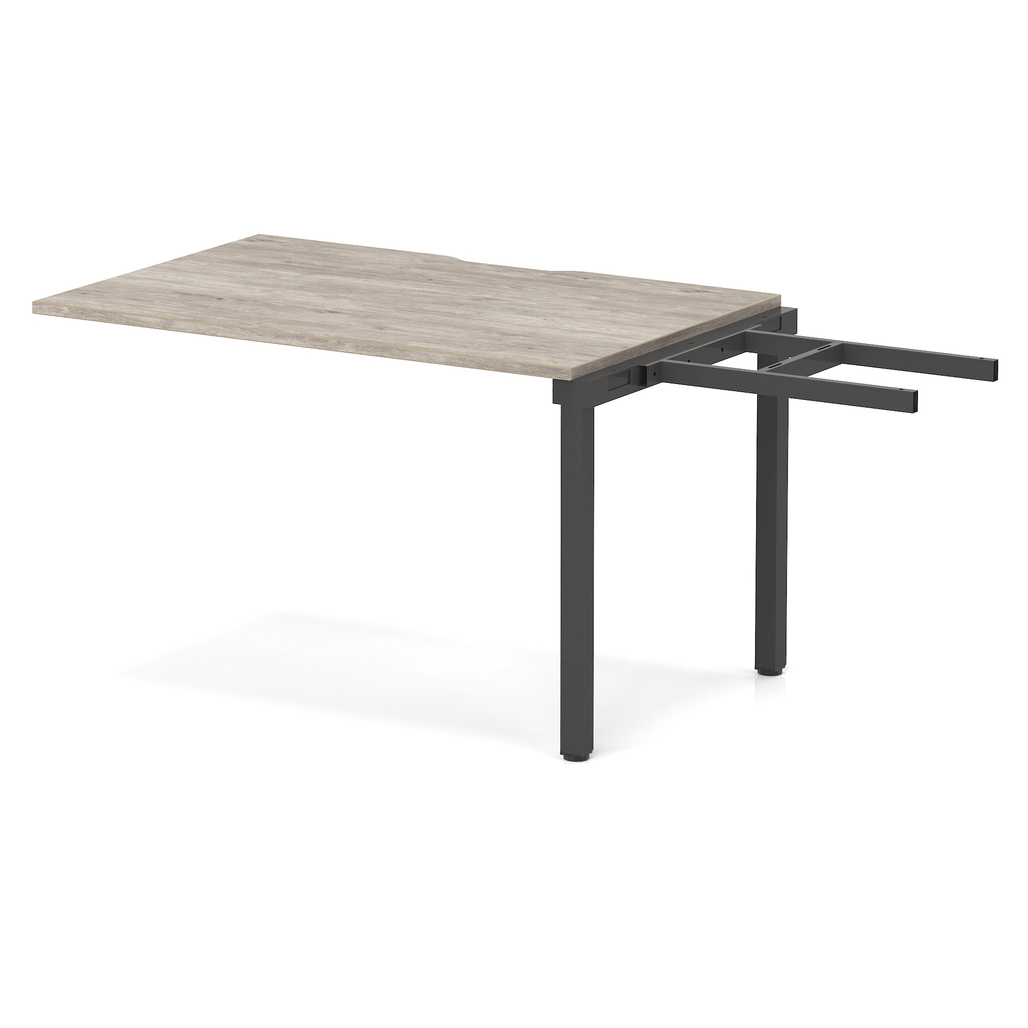 Grey Oak / Black Frame