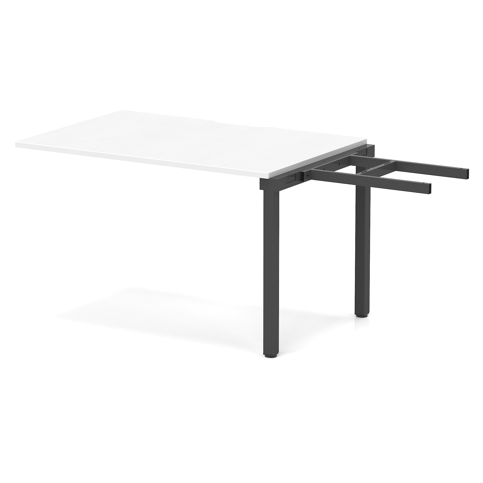 White / Black Frame