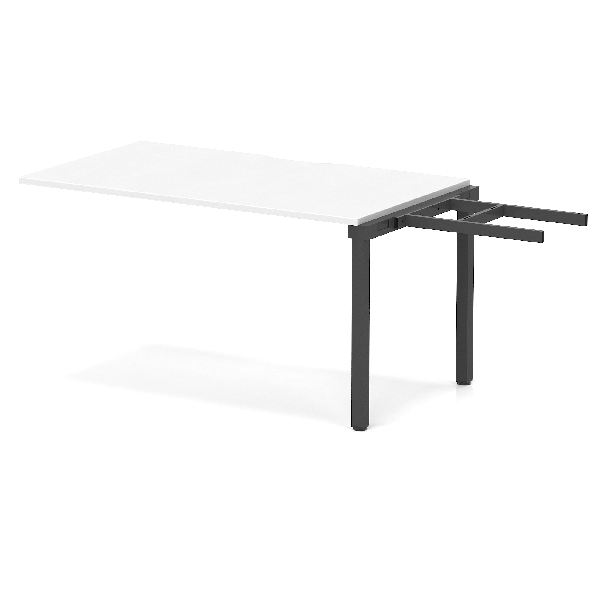 White / Black Frame