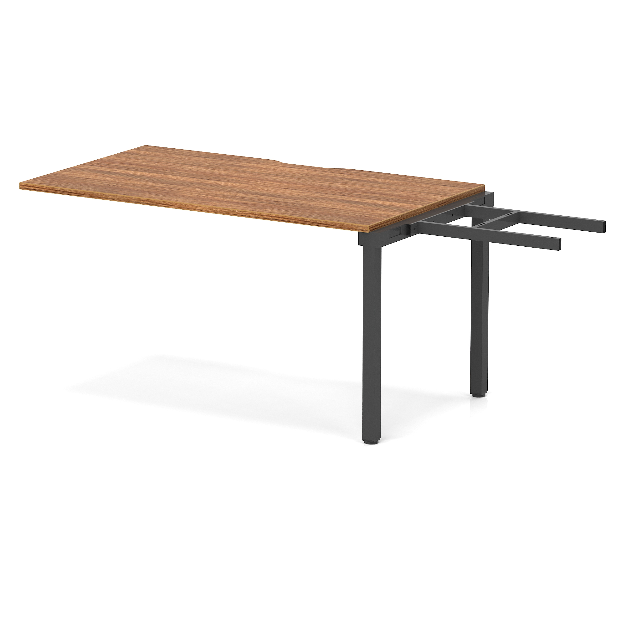 Walnut / Black Frame
