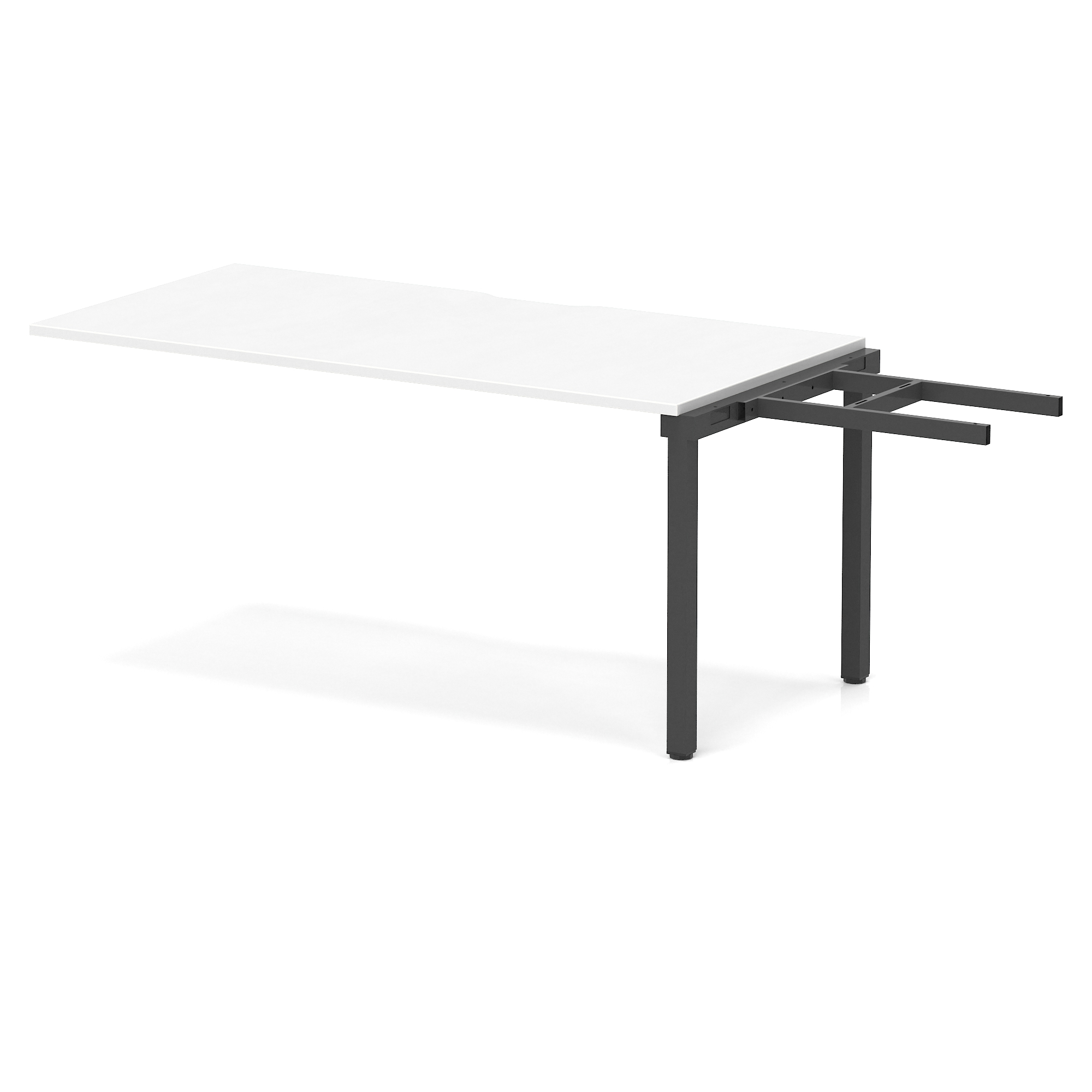 White / Black Frame