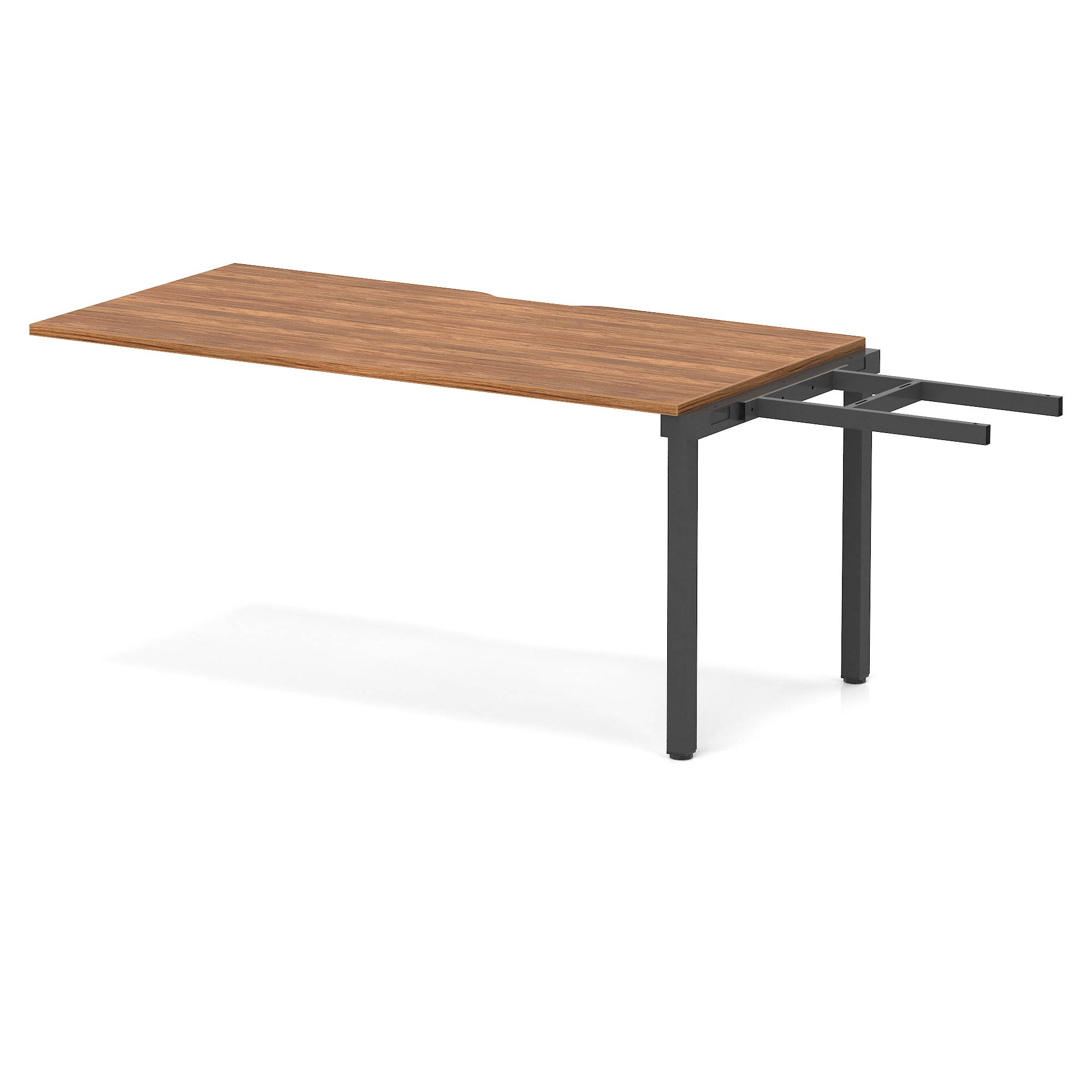 Walnut / Black Frame