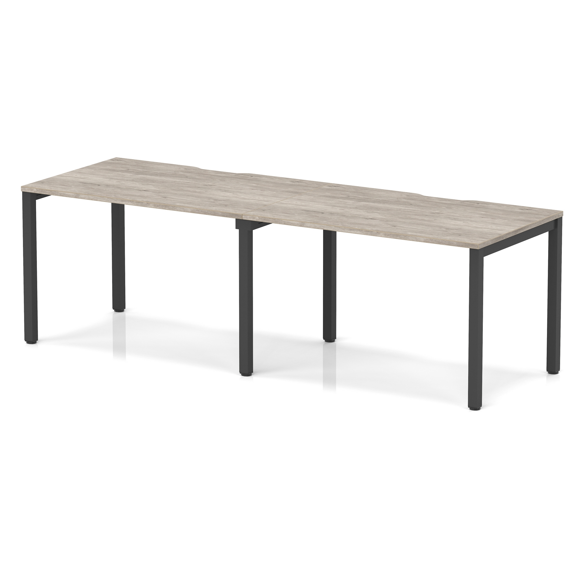 Grey Oak / Black Frame