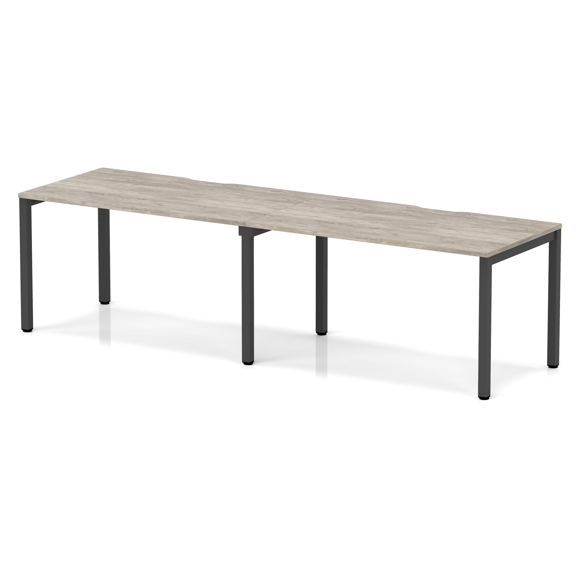 Grey Oak / Black Frame