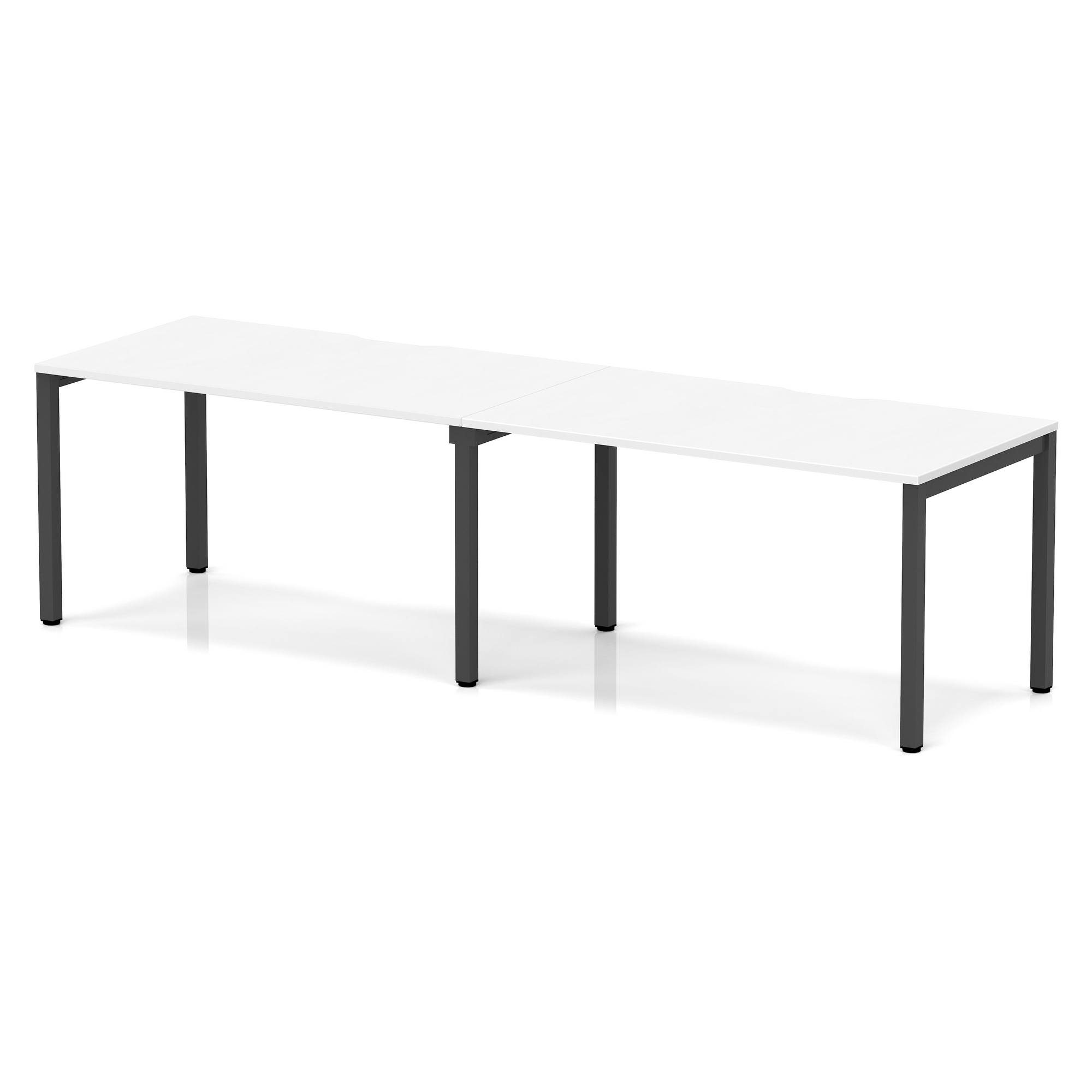 White / Black Frame