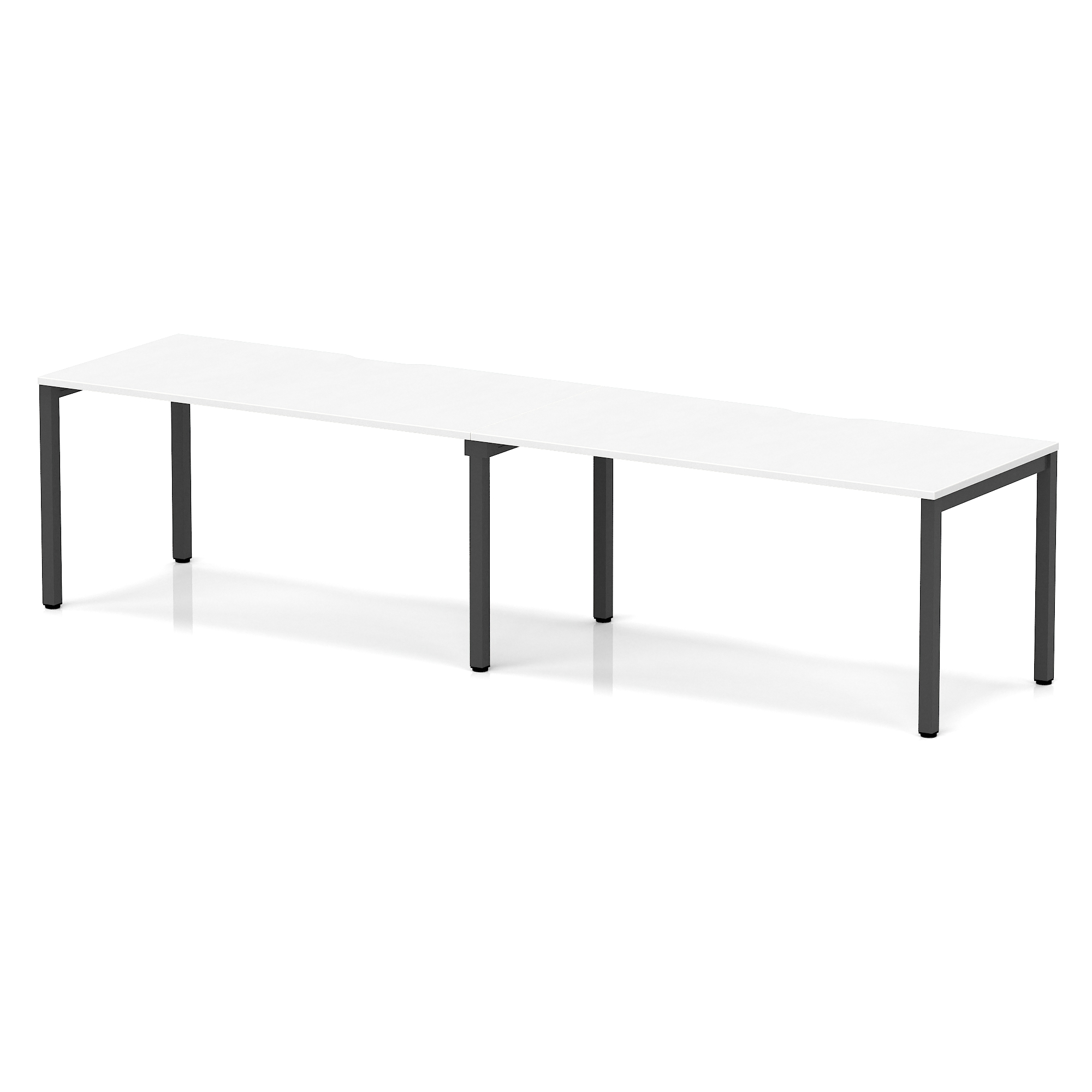 White / Black Frame