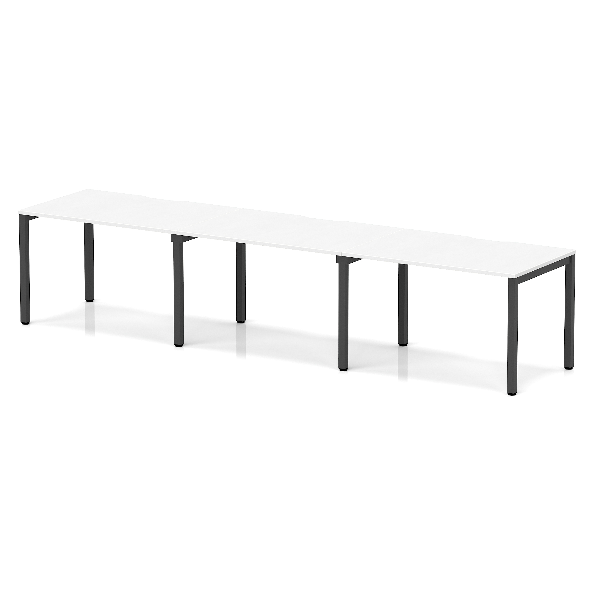 White / Black Frame
