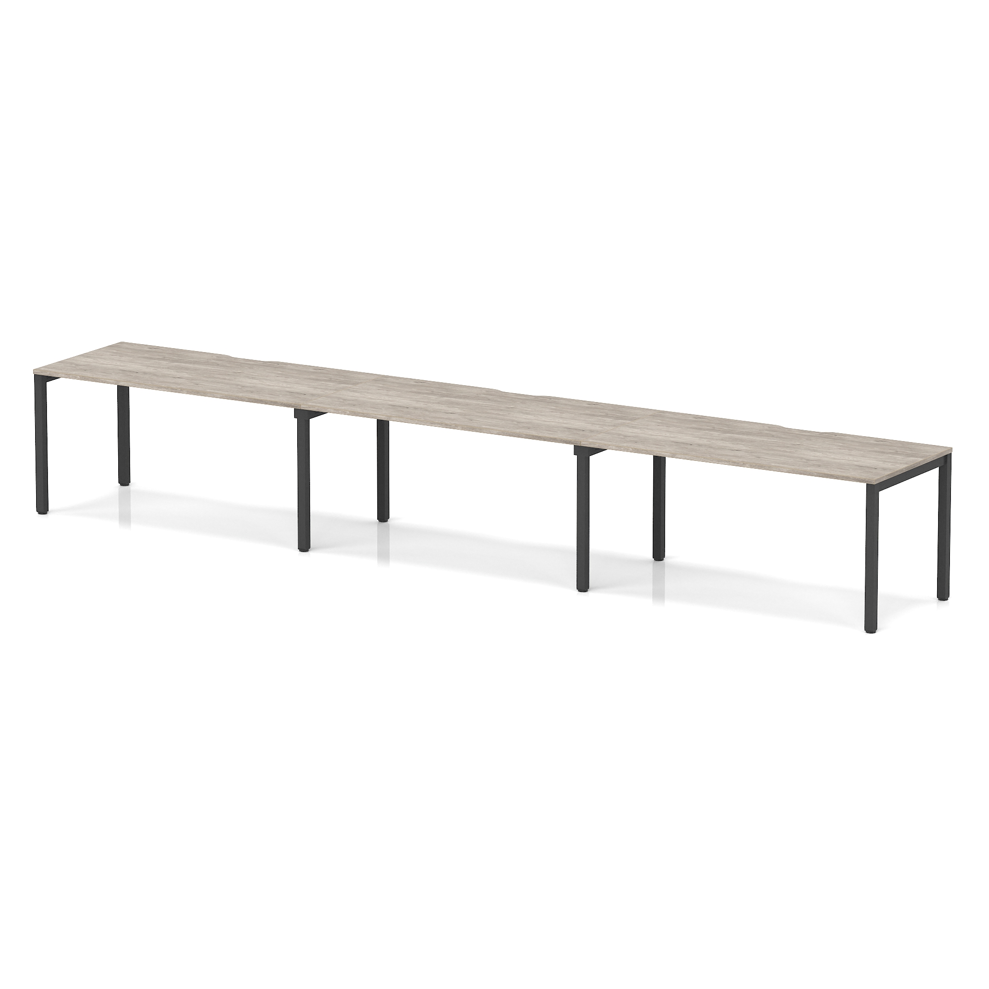Grey Oak / Black Frame