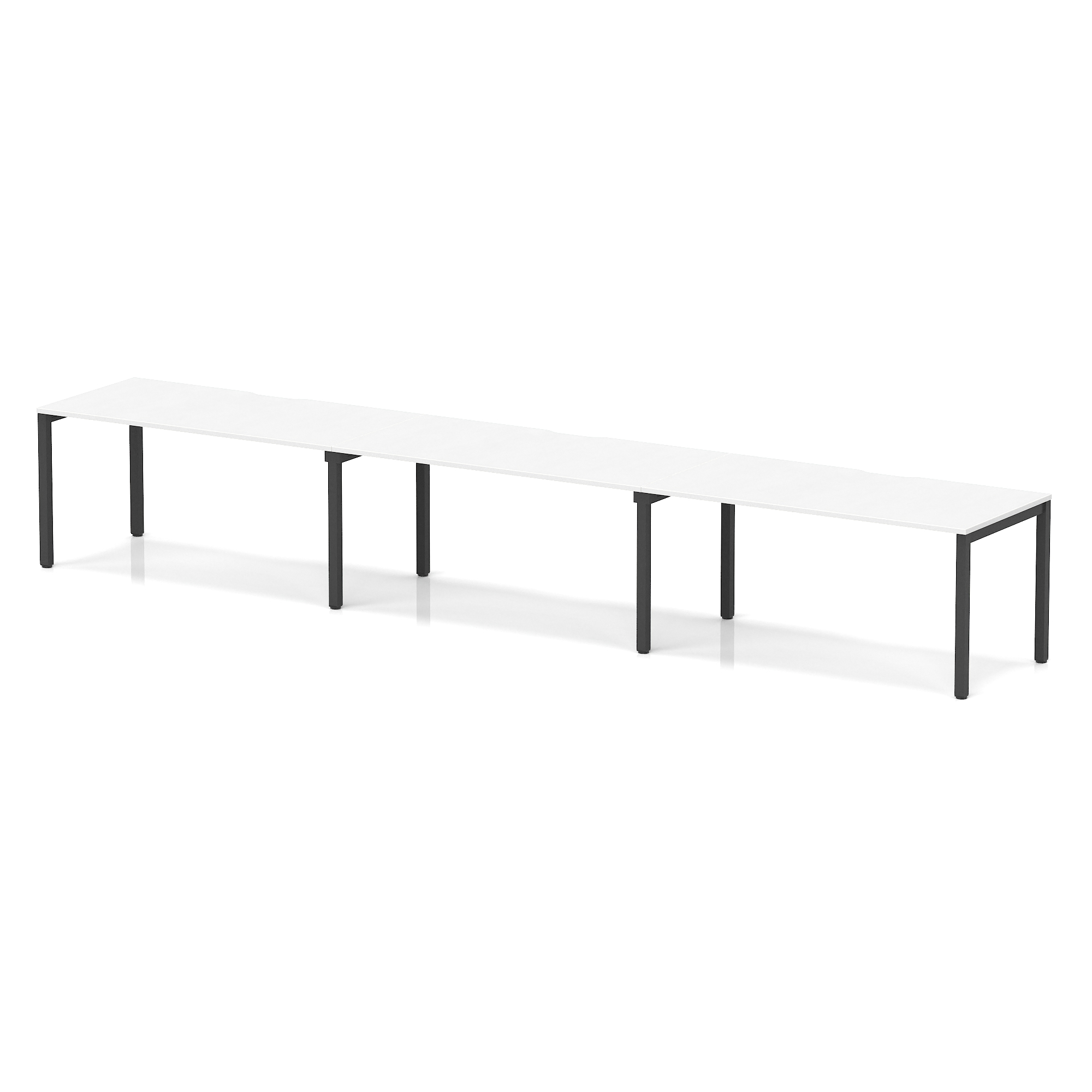 White / Black Frame