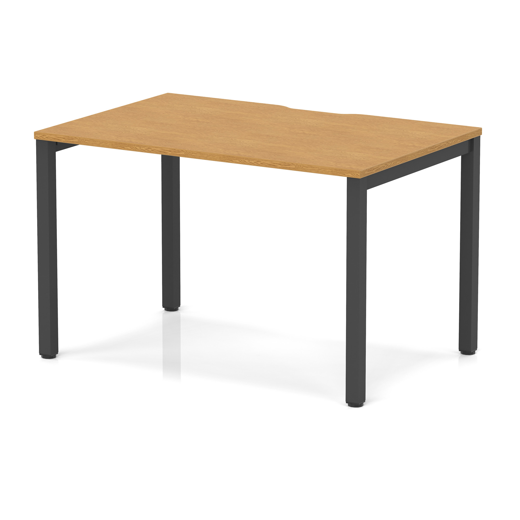 Oak / Black Frame