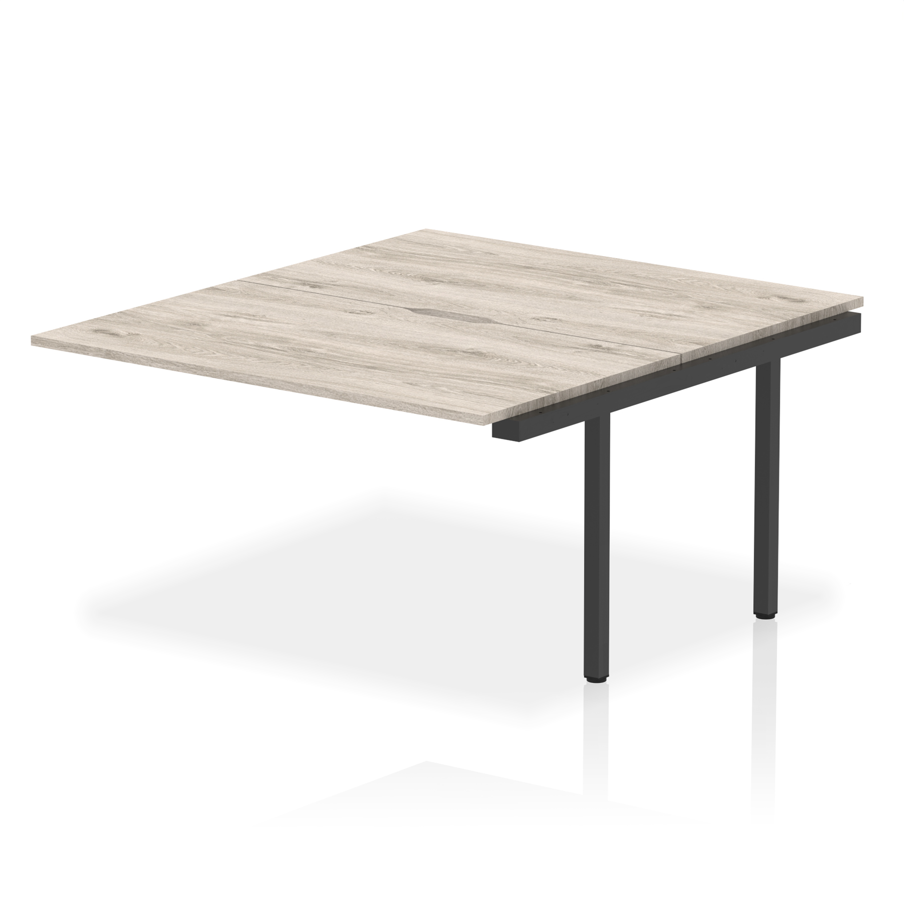 Grey Oak / Black Frame