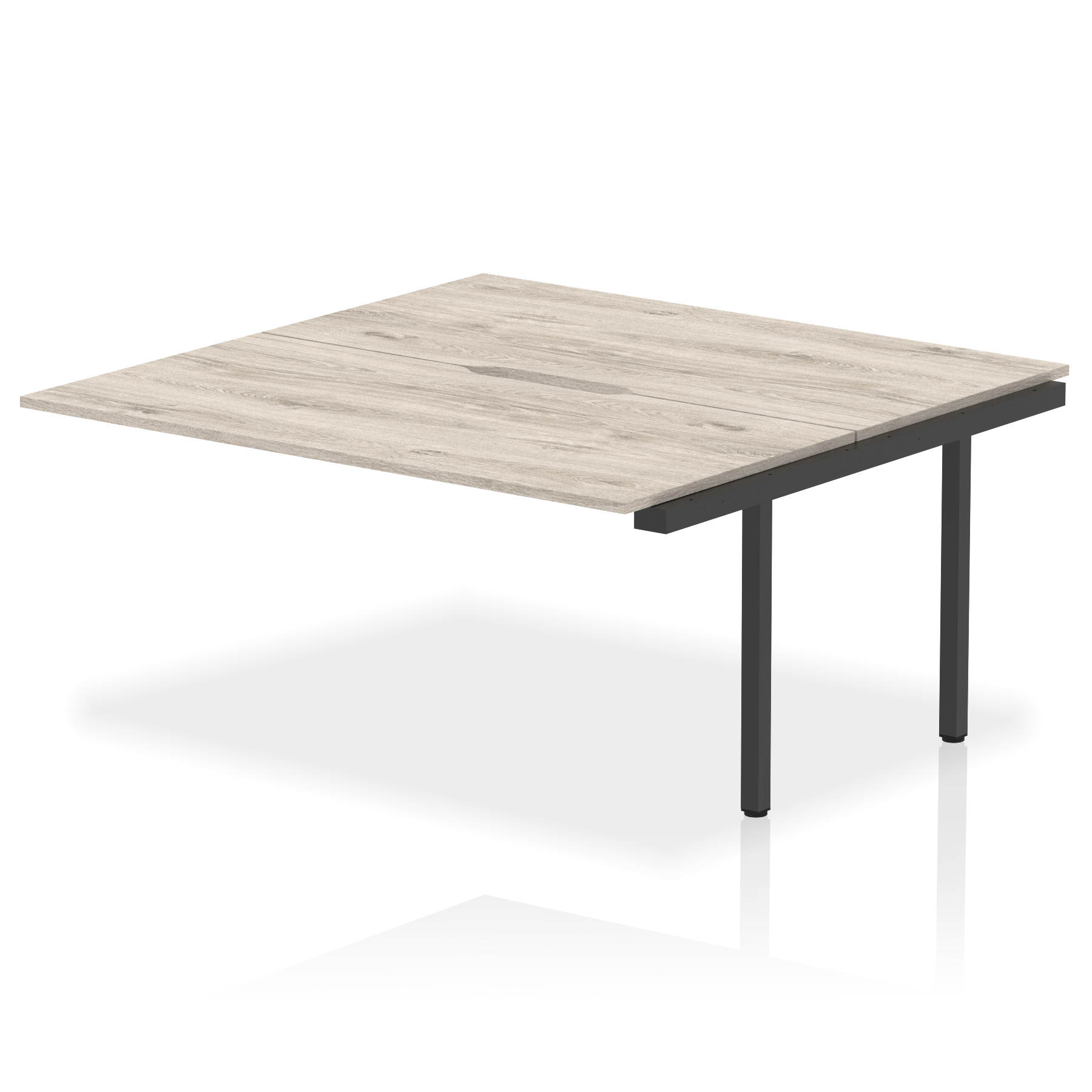 Grey Oak / Black Frame