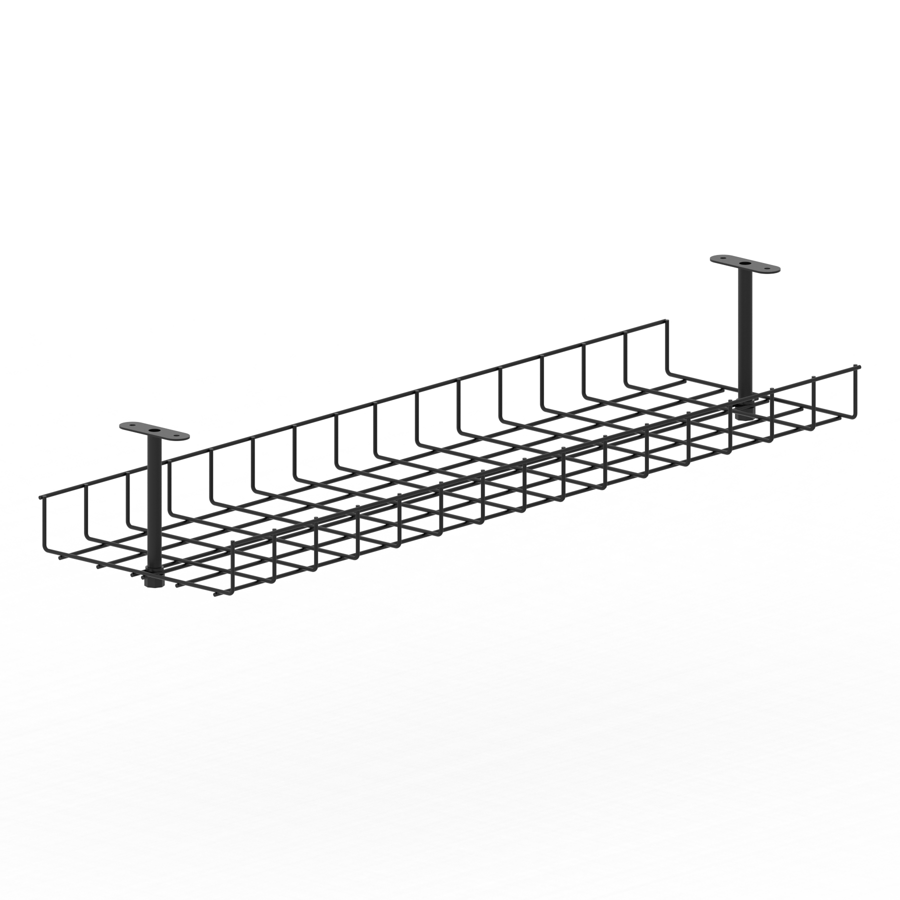 Evolve / Impulse B2B Desk Cable Management Basket — Black