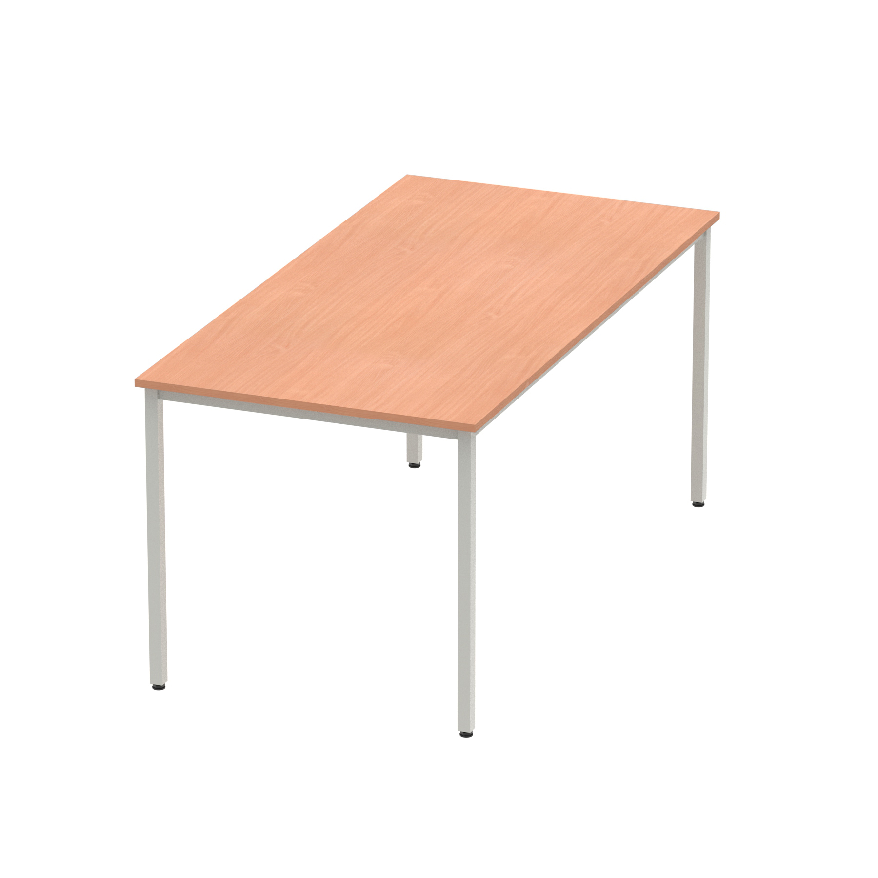 Beech / Silver Frame
