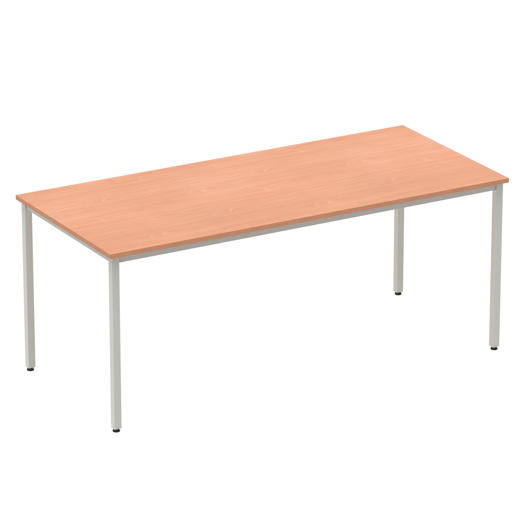 Beech / Silver Frame