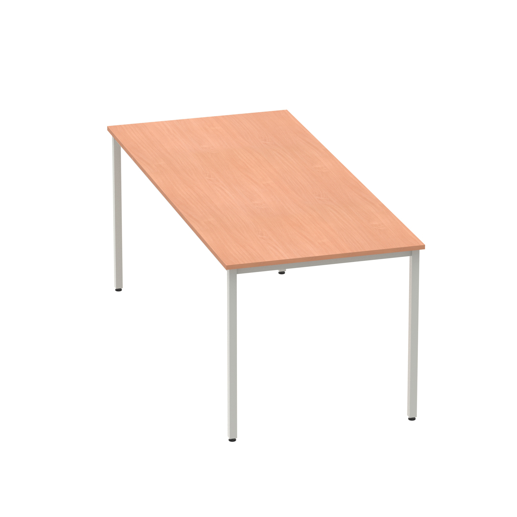 Beech / Silver Frame