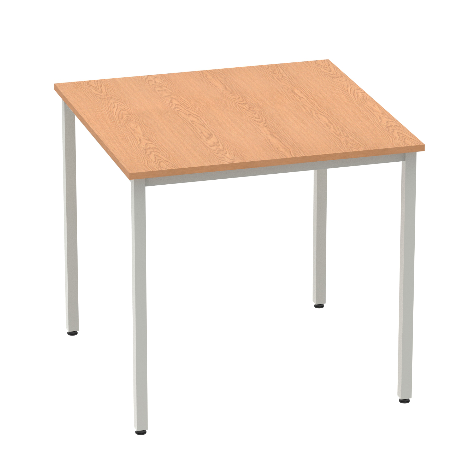 Oak / Silver Frame