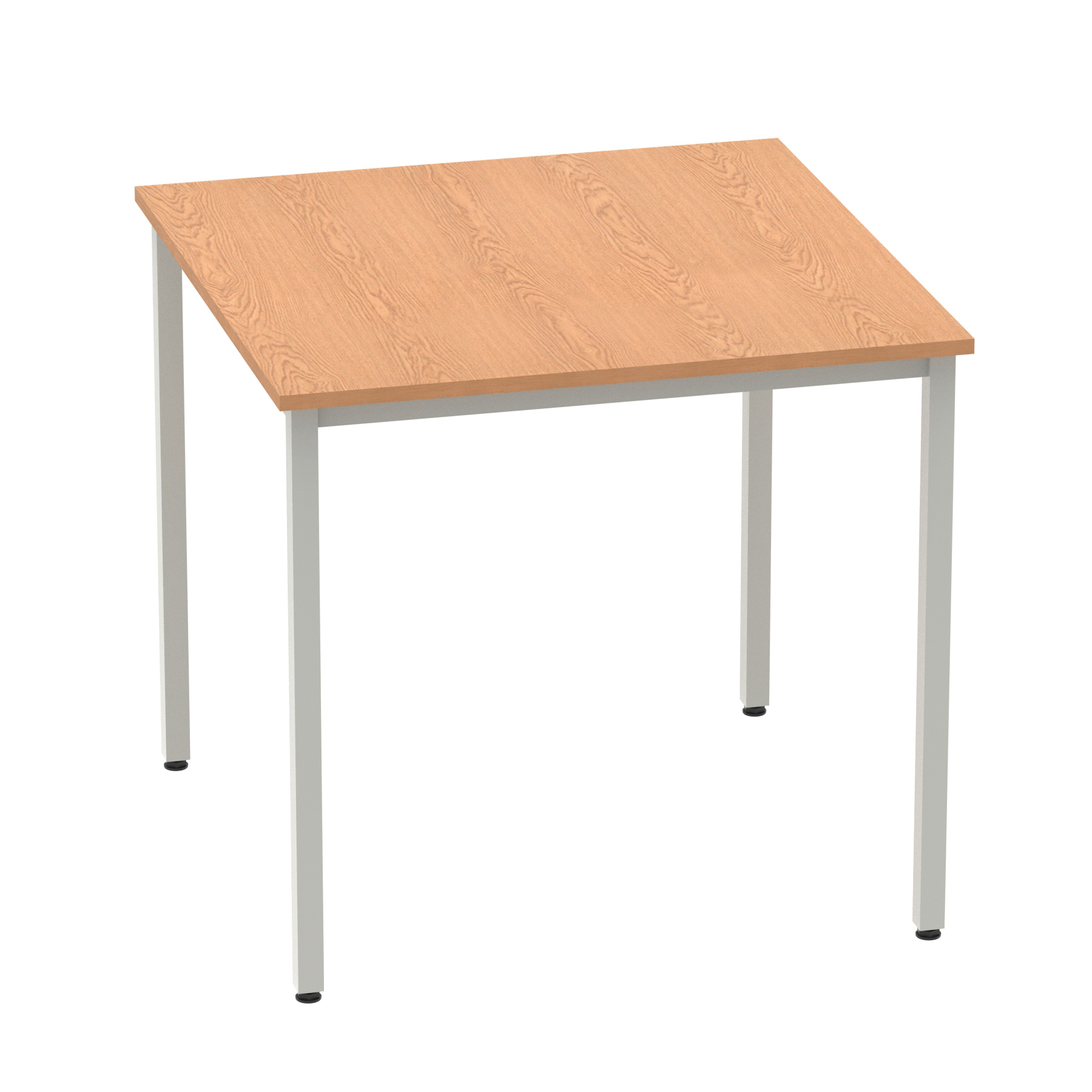 Oak / Silver Frame