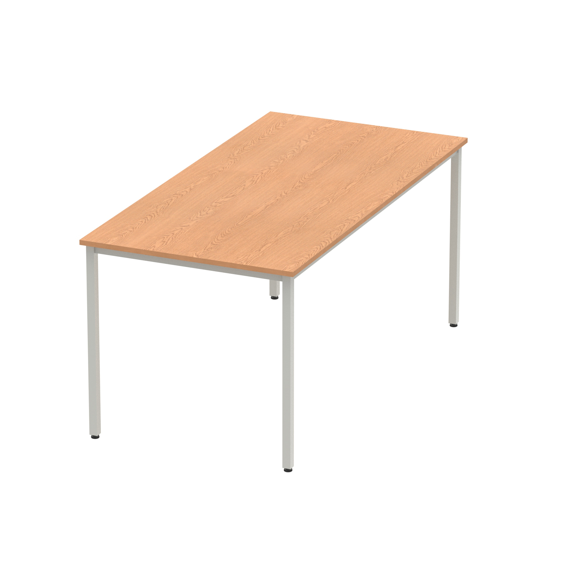 Oak / Silver Frame