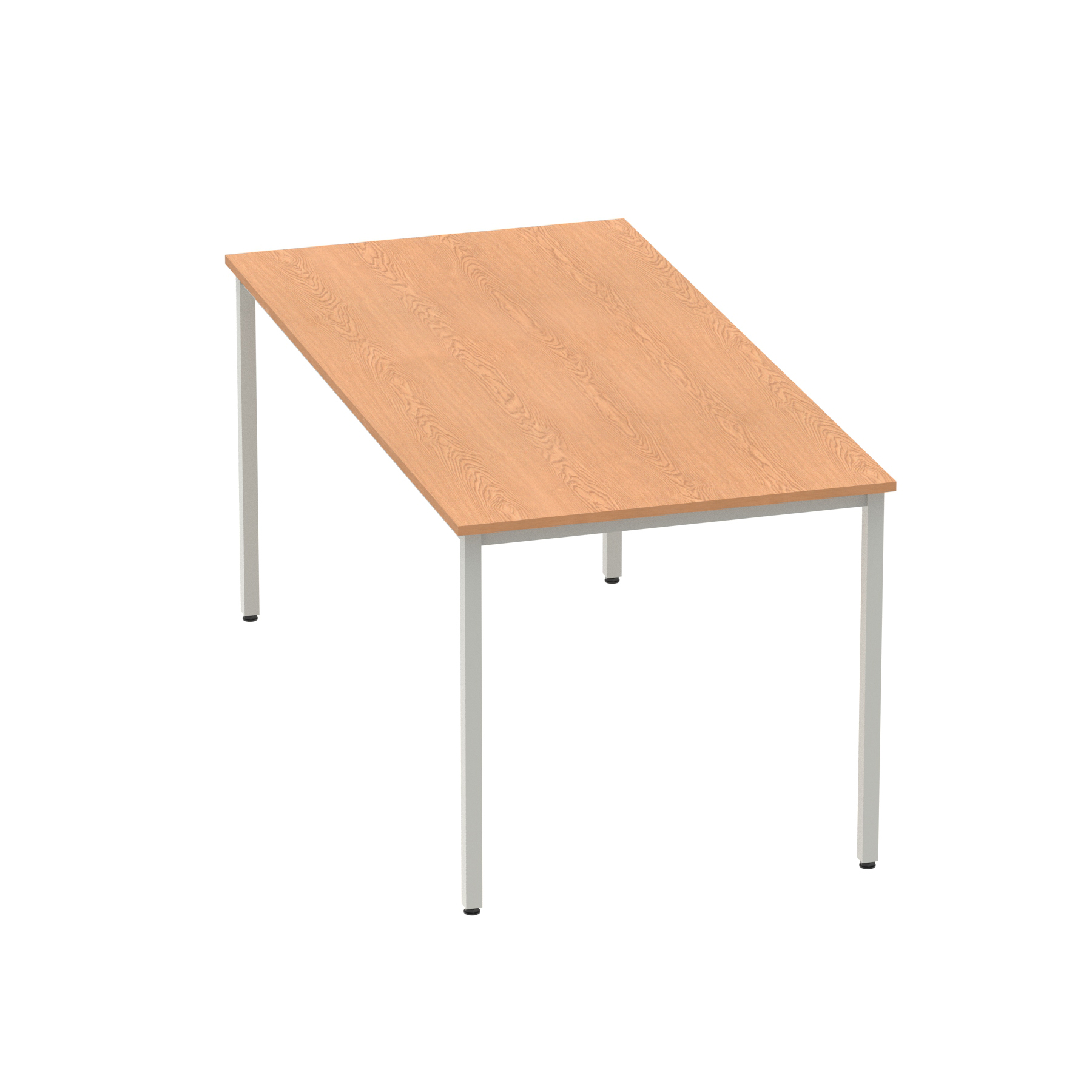 Oak / Silver Frame