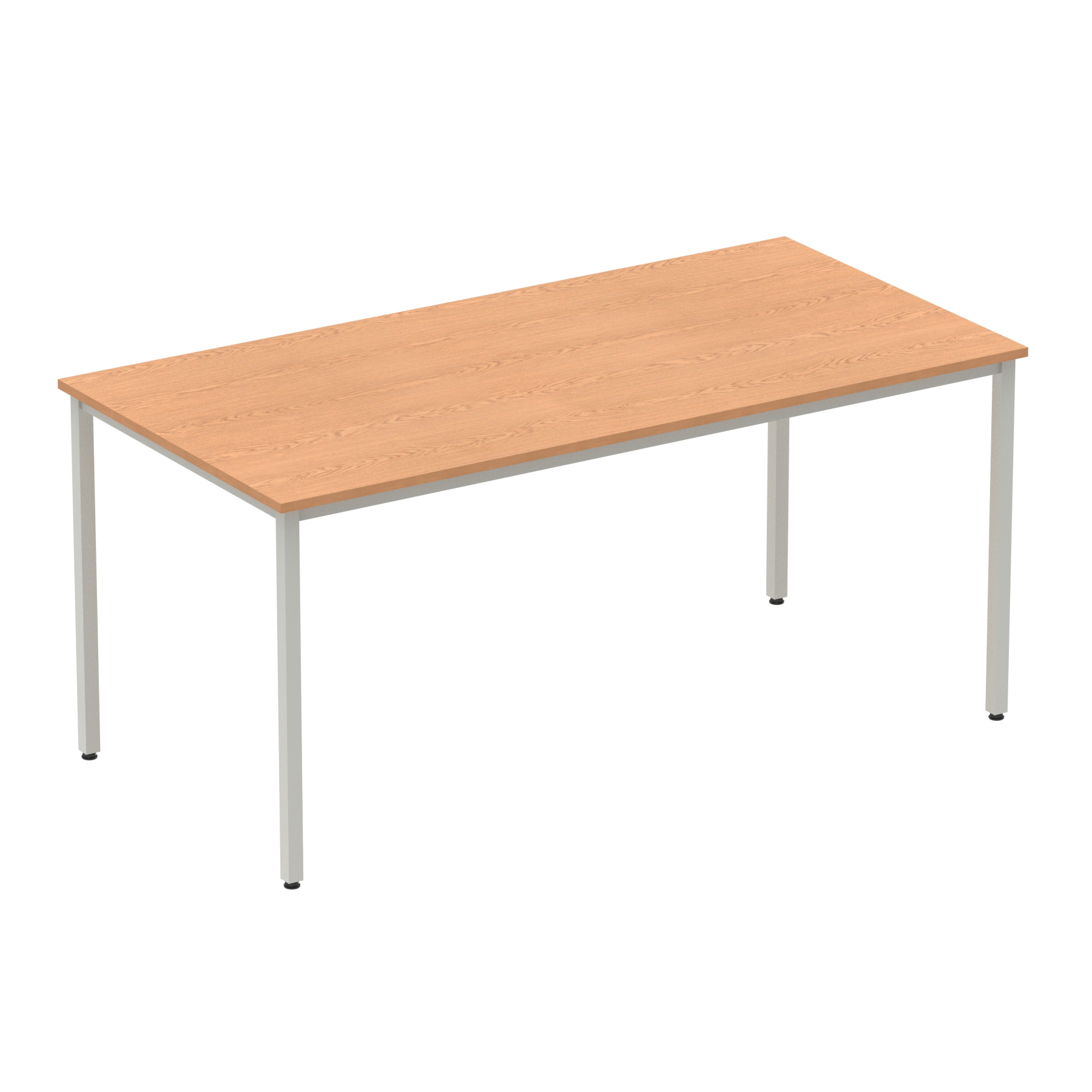 Oak / Silver Frame