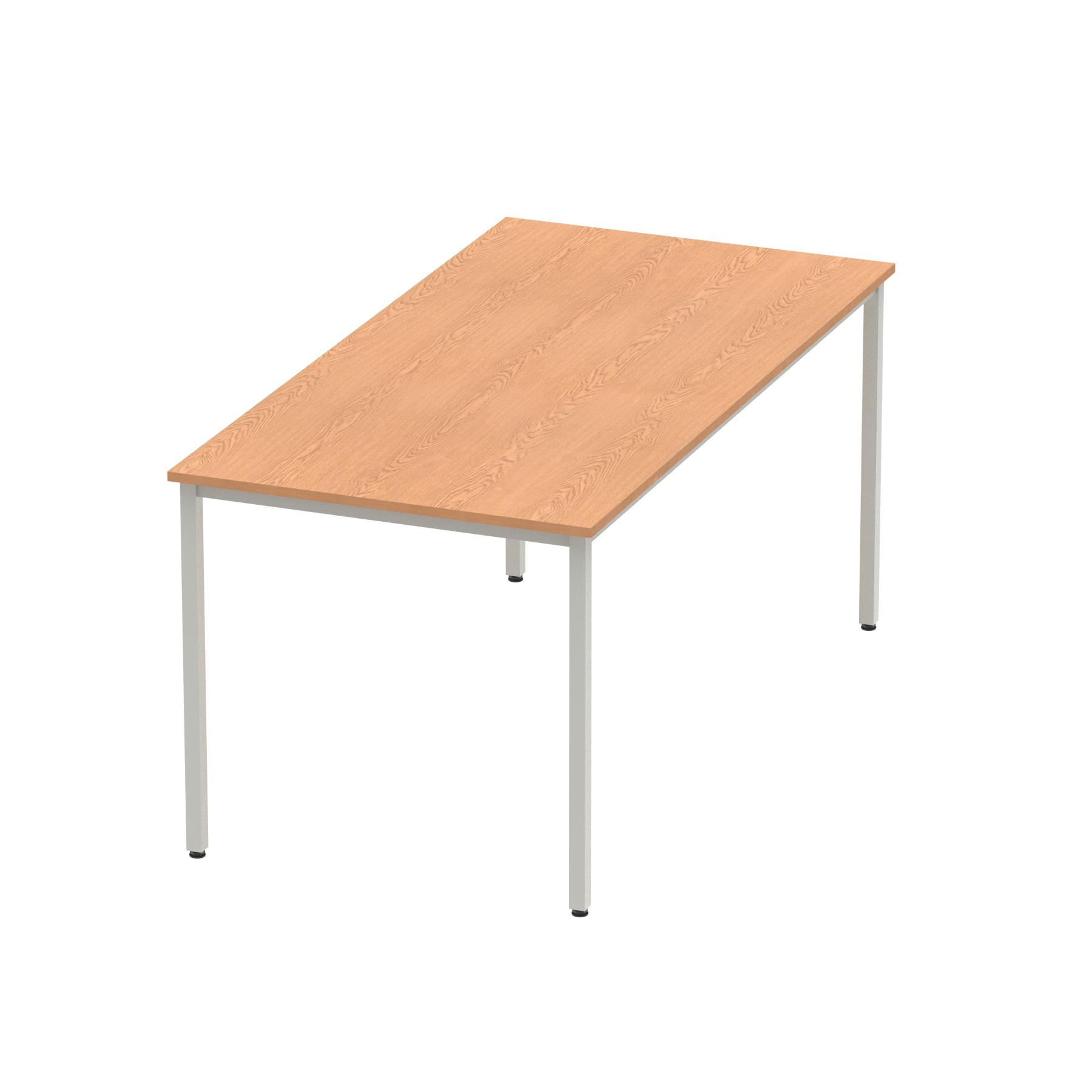 Oak / Silver Frame