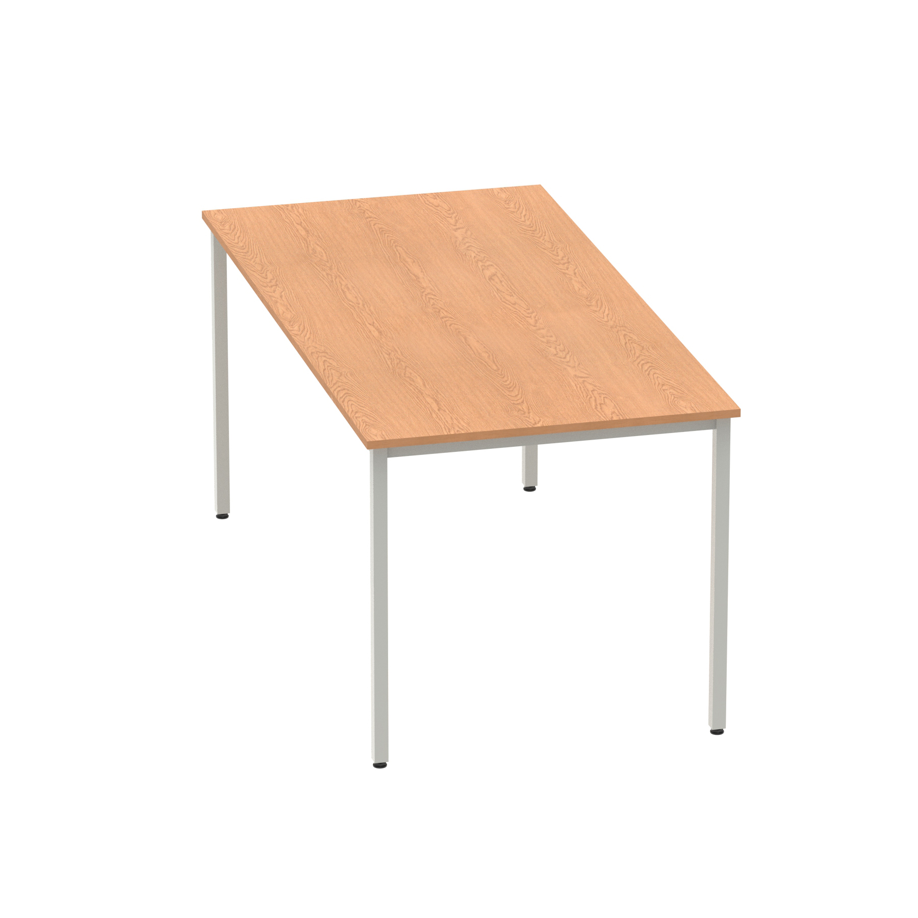 Oak / Silver Frame