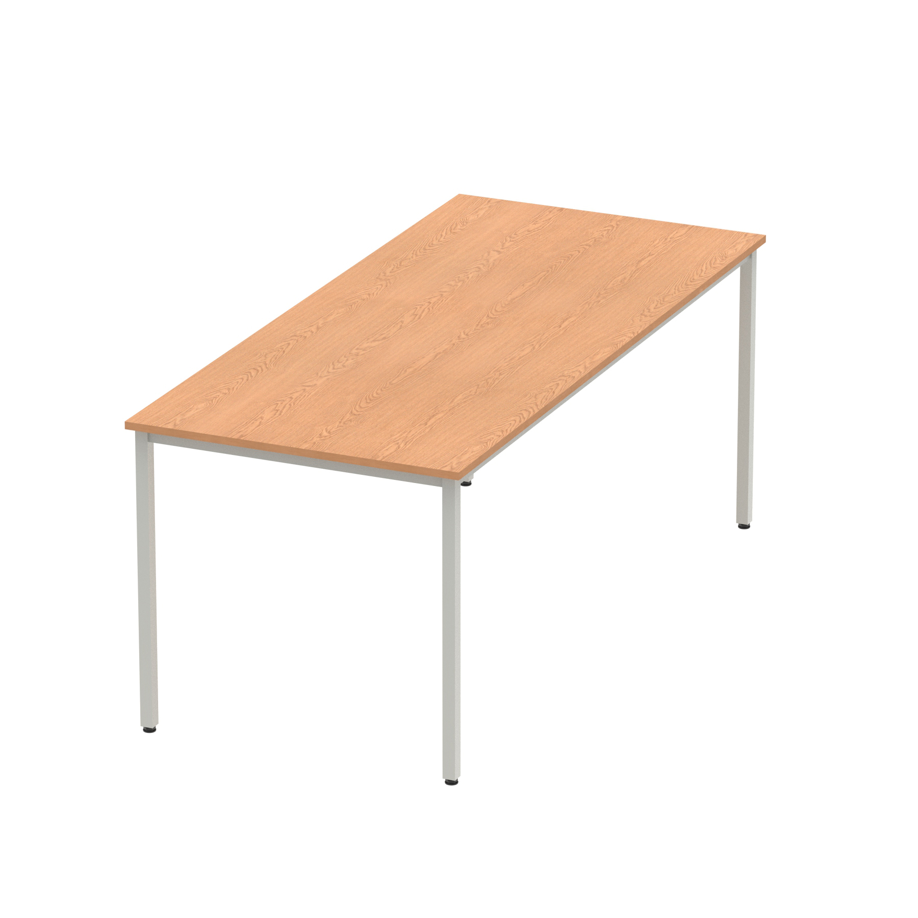 Oak / Silver Frame