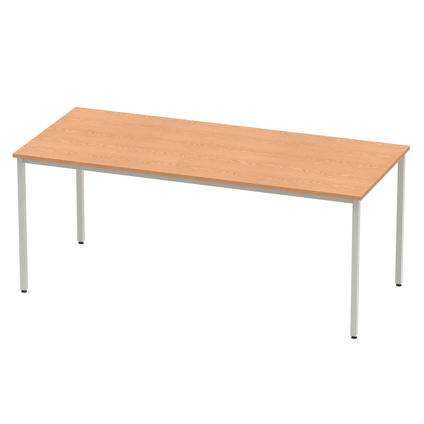 Oak / Silver Frame