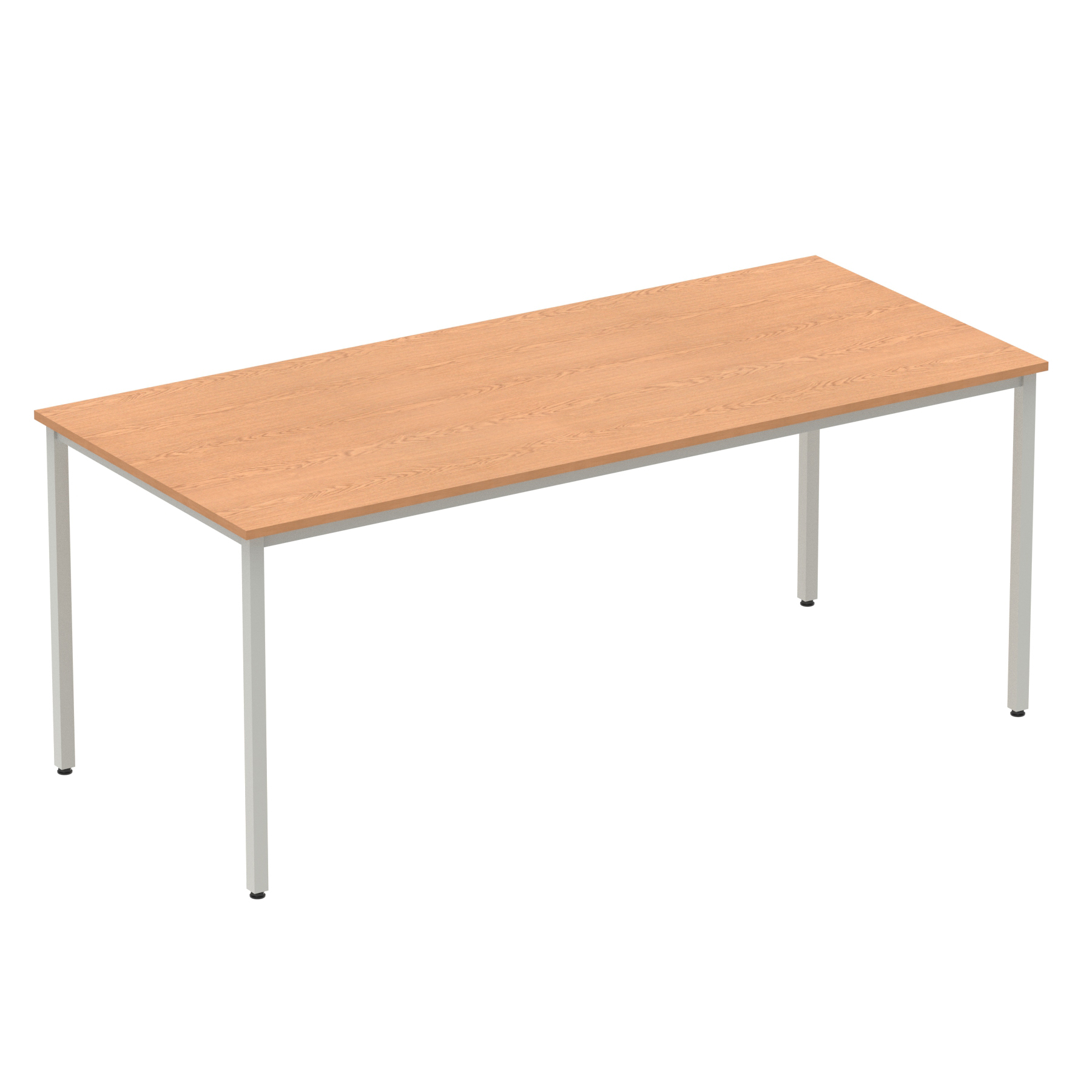Oak / Silver Frame