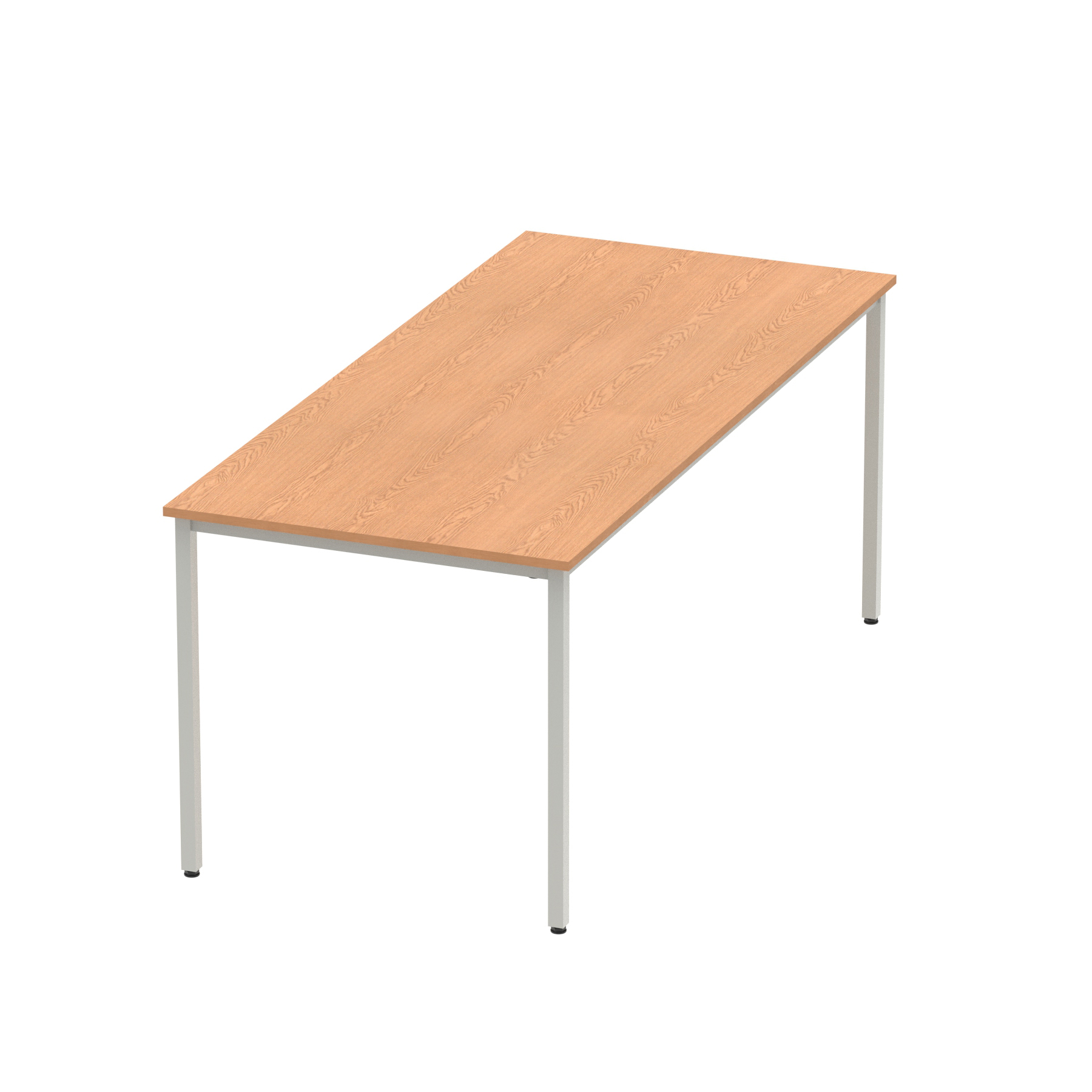 Oak / Silver Frame
