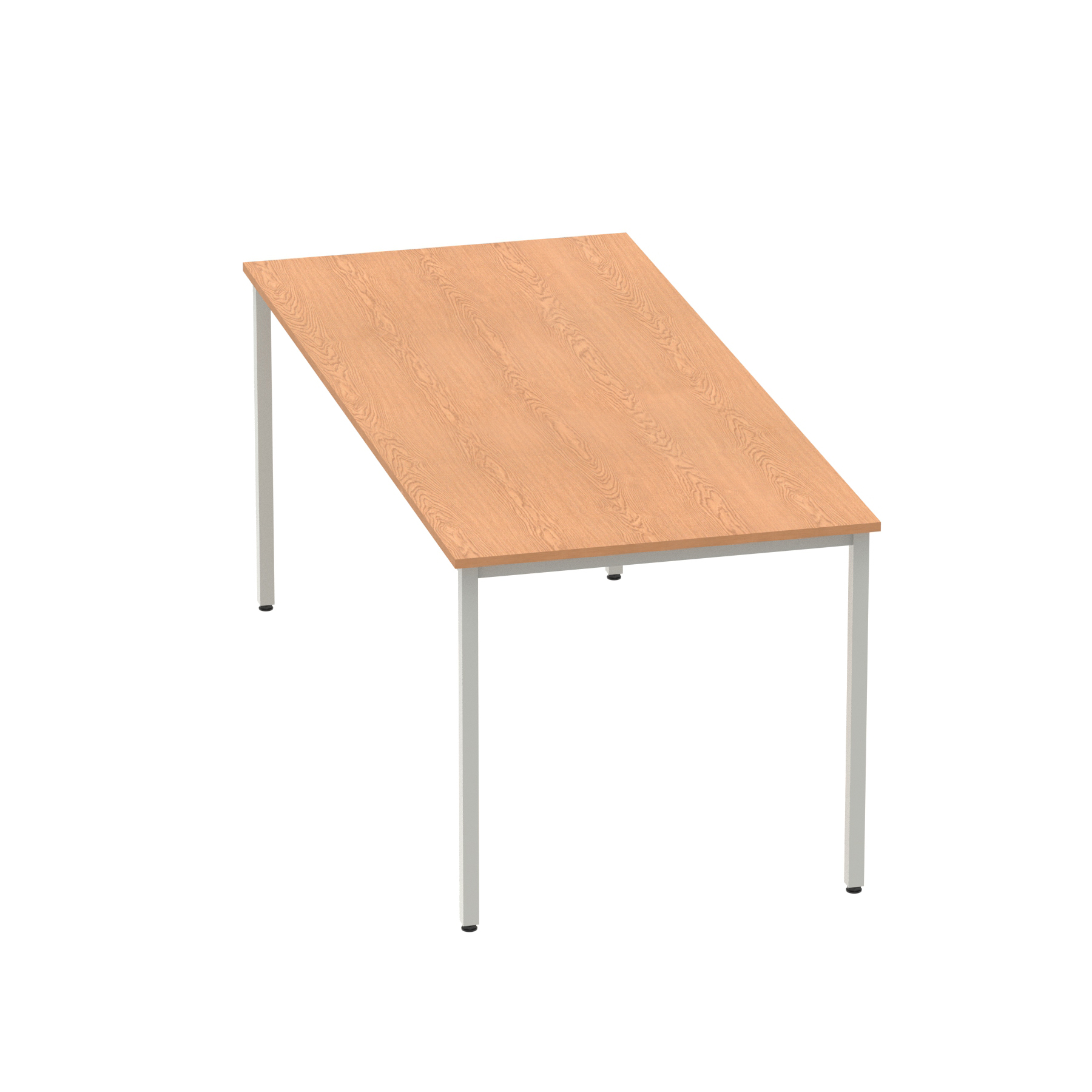 Oak / Silver Frame