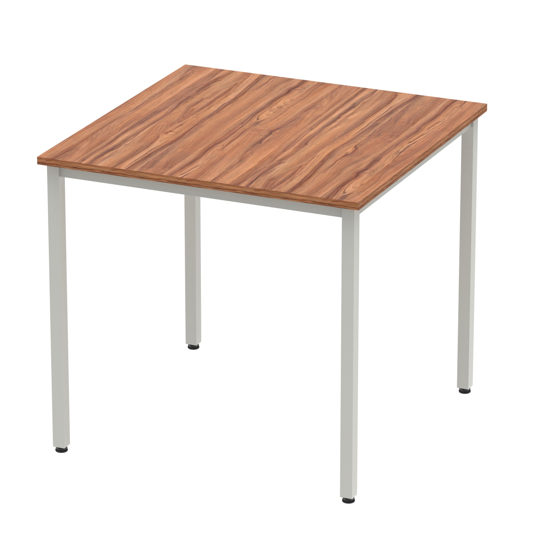 Walnut / Silver Frame