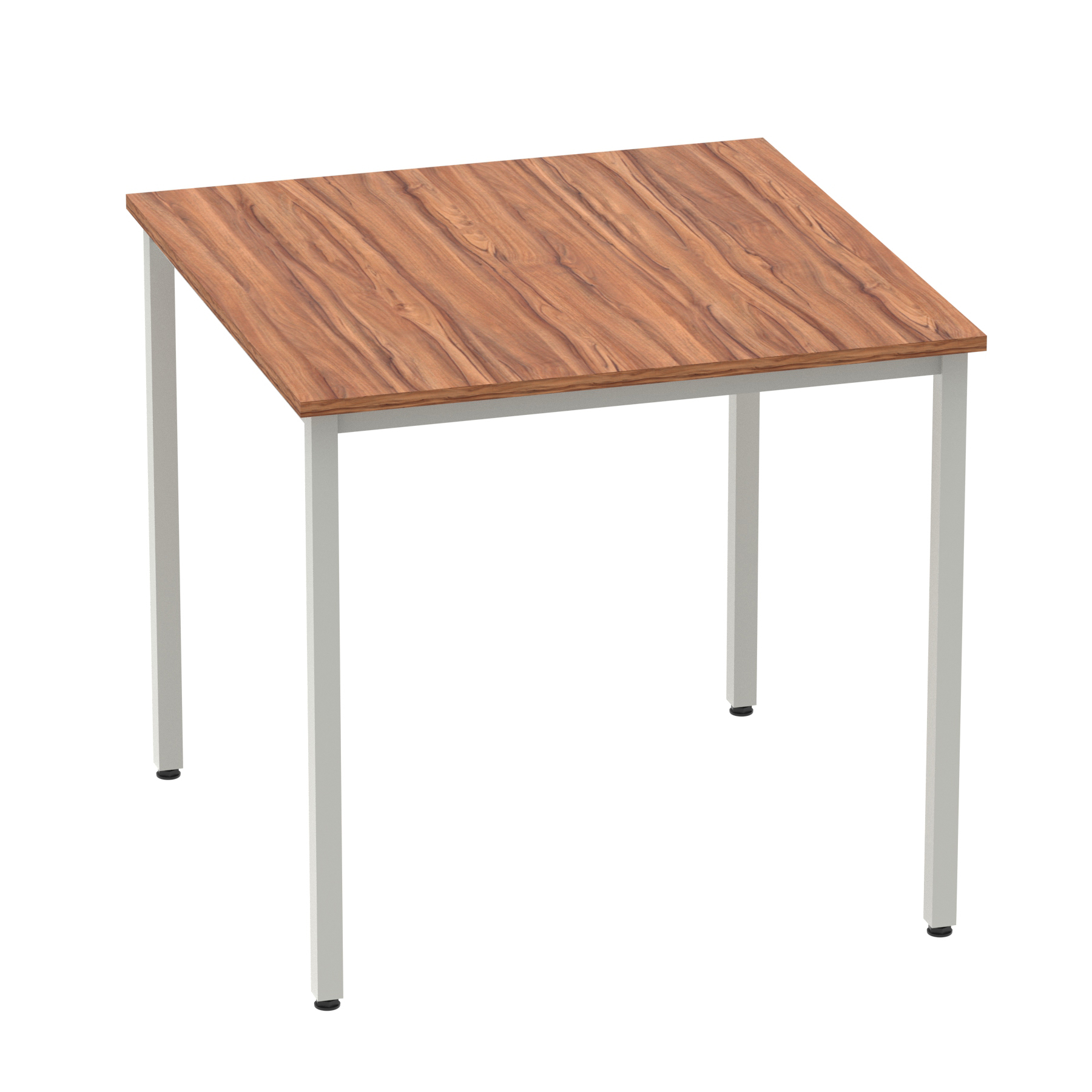 Walnut / Silver Frame