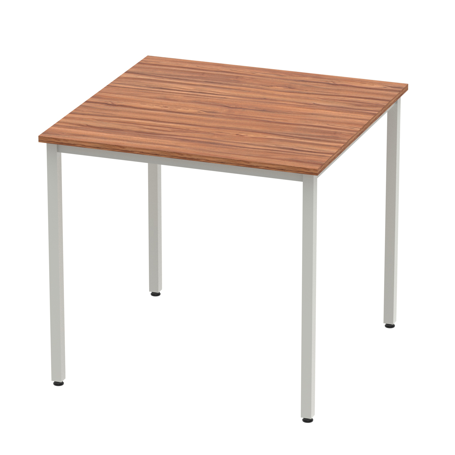 Walnut / Silver Frame