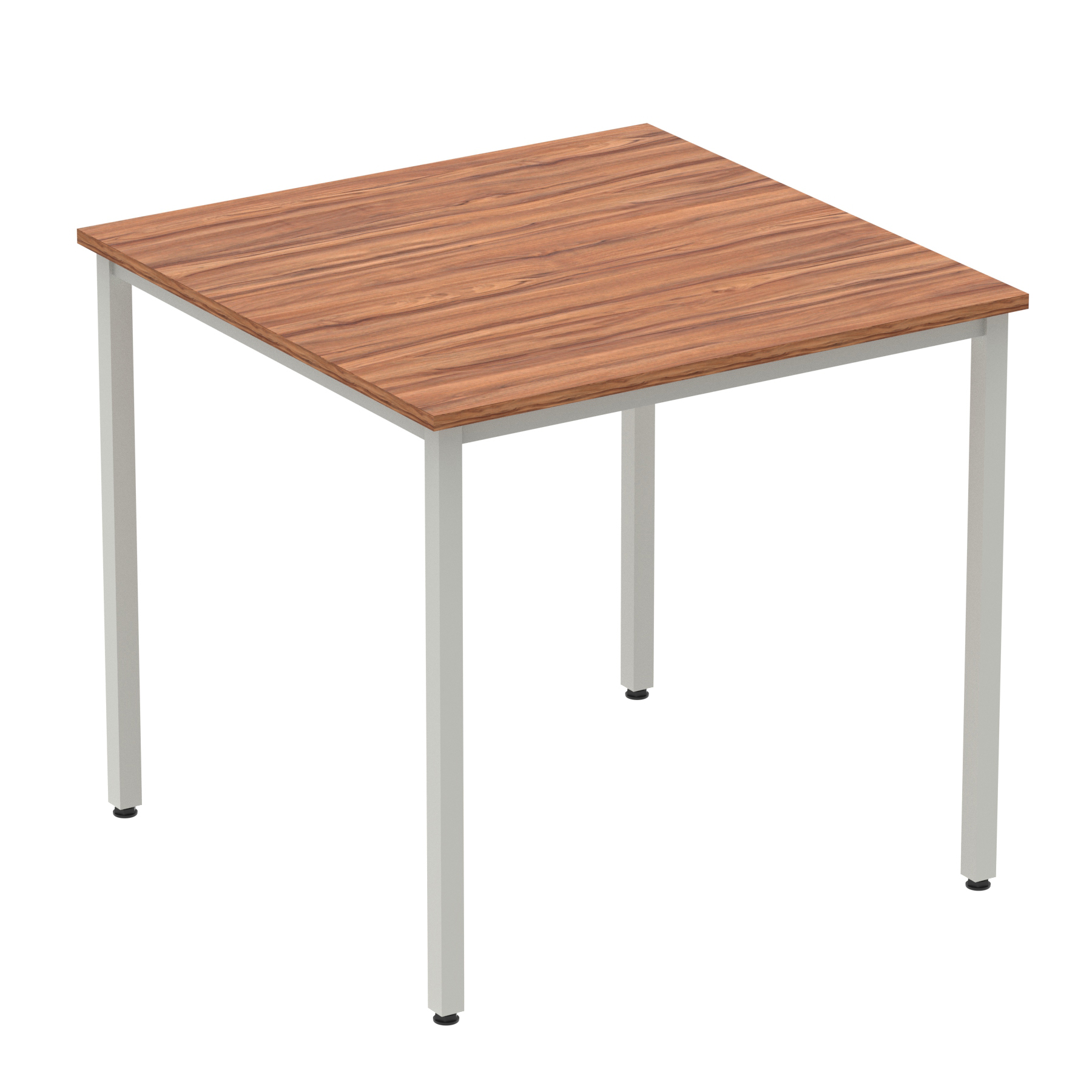 Walnut / Silver Frame