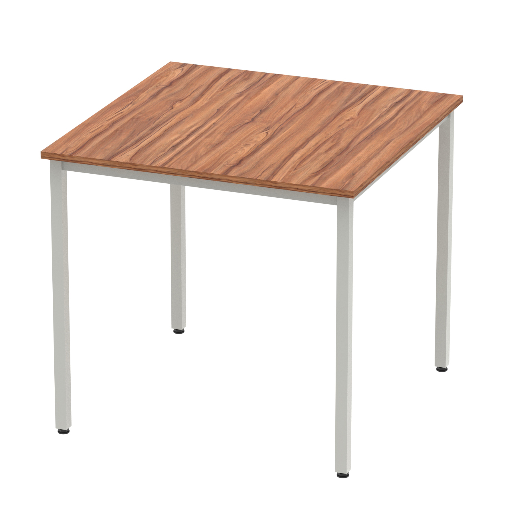 Walnut / Silver Frame