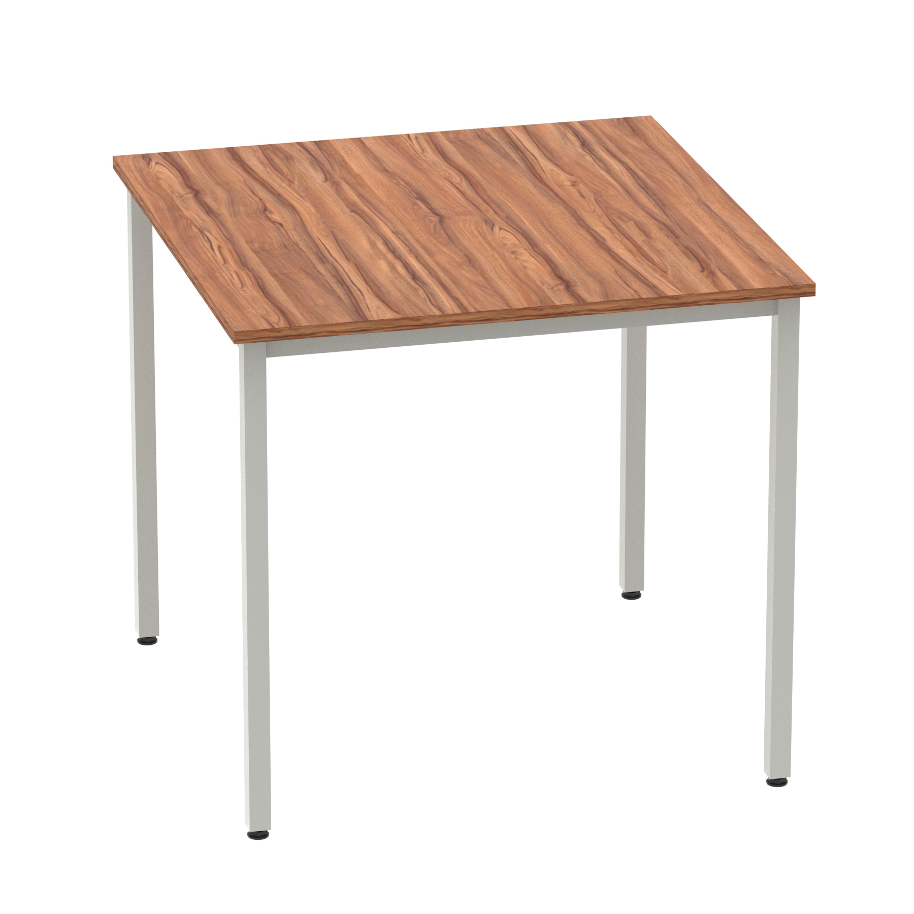 Walnut / Silver Frame