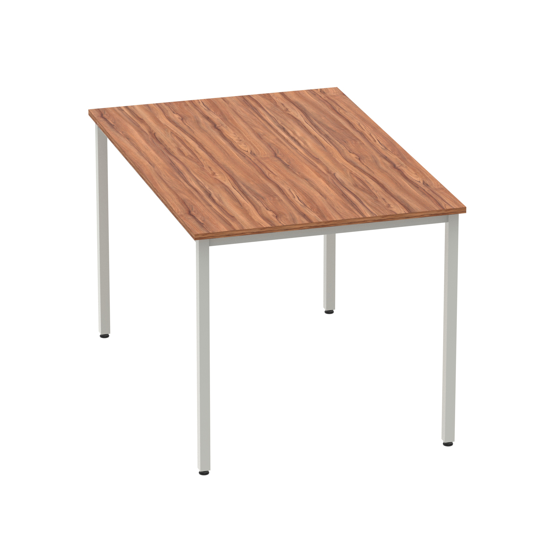 Walnut / Silver Frame