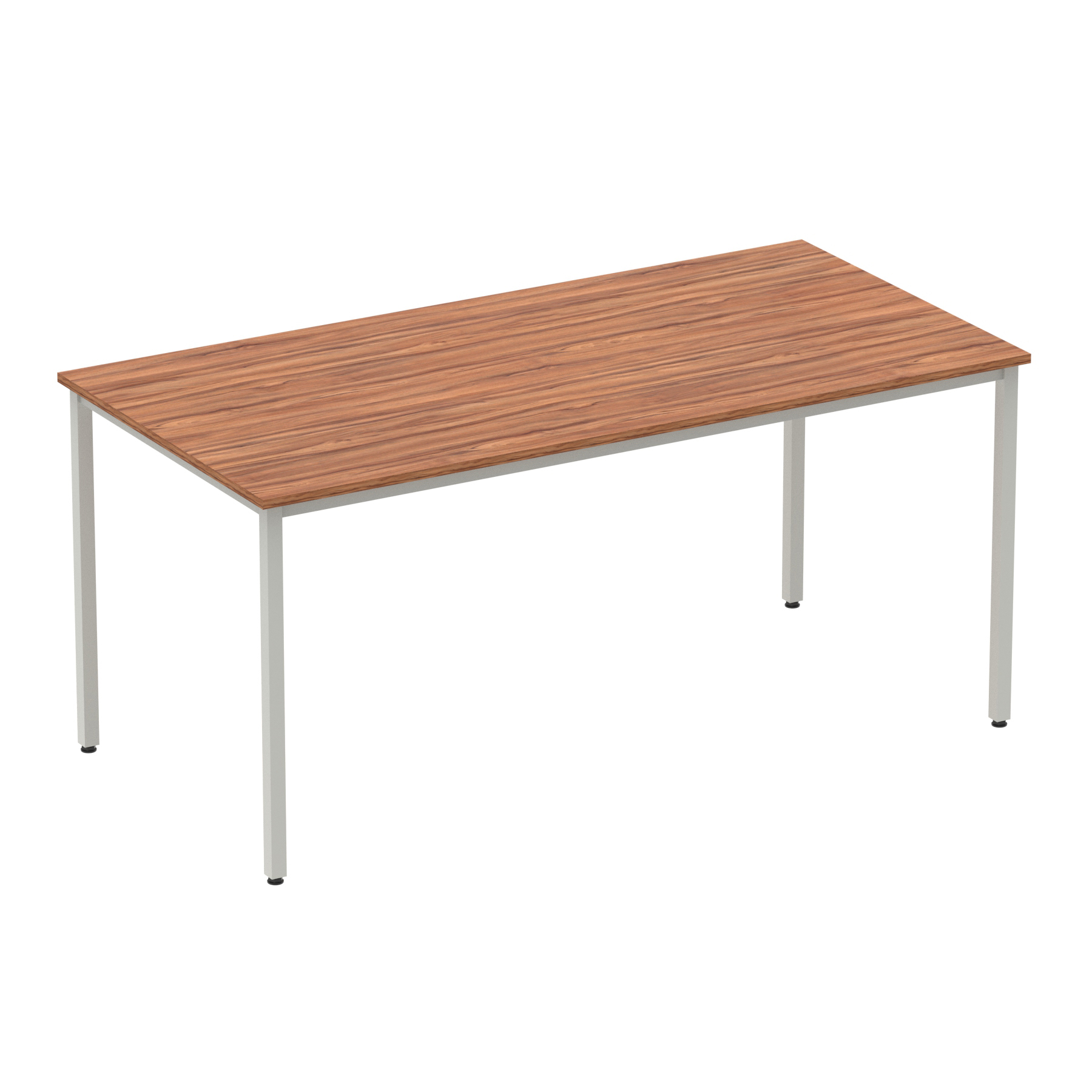 Walnut / Silver Frame