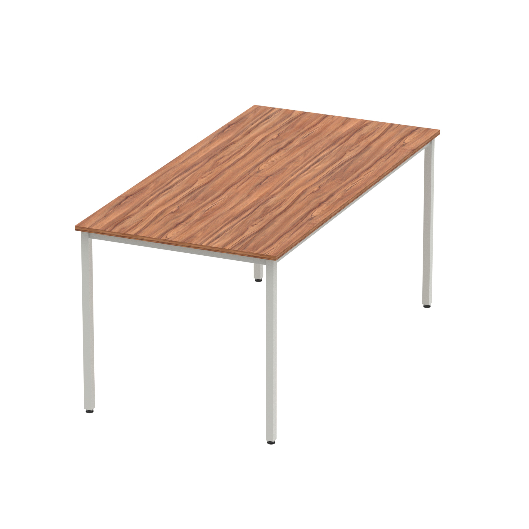Walnut / Silver Frame