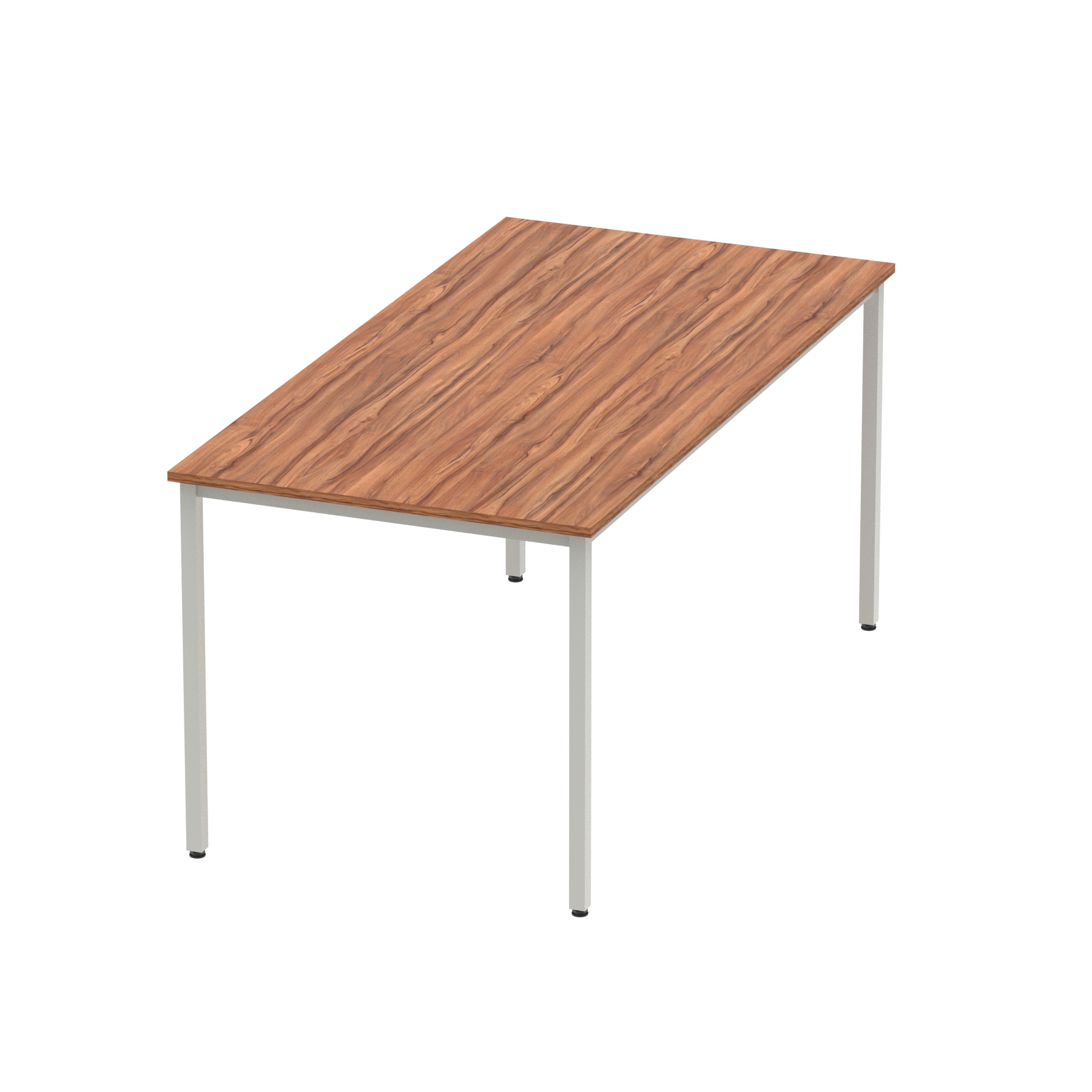 Walnut / Silver Frame