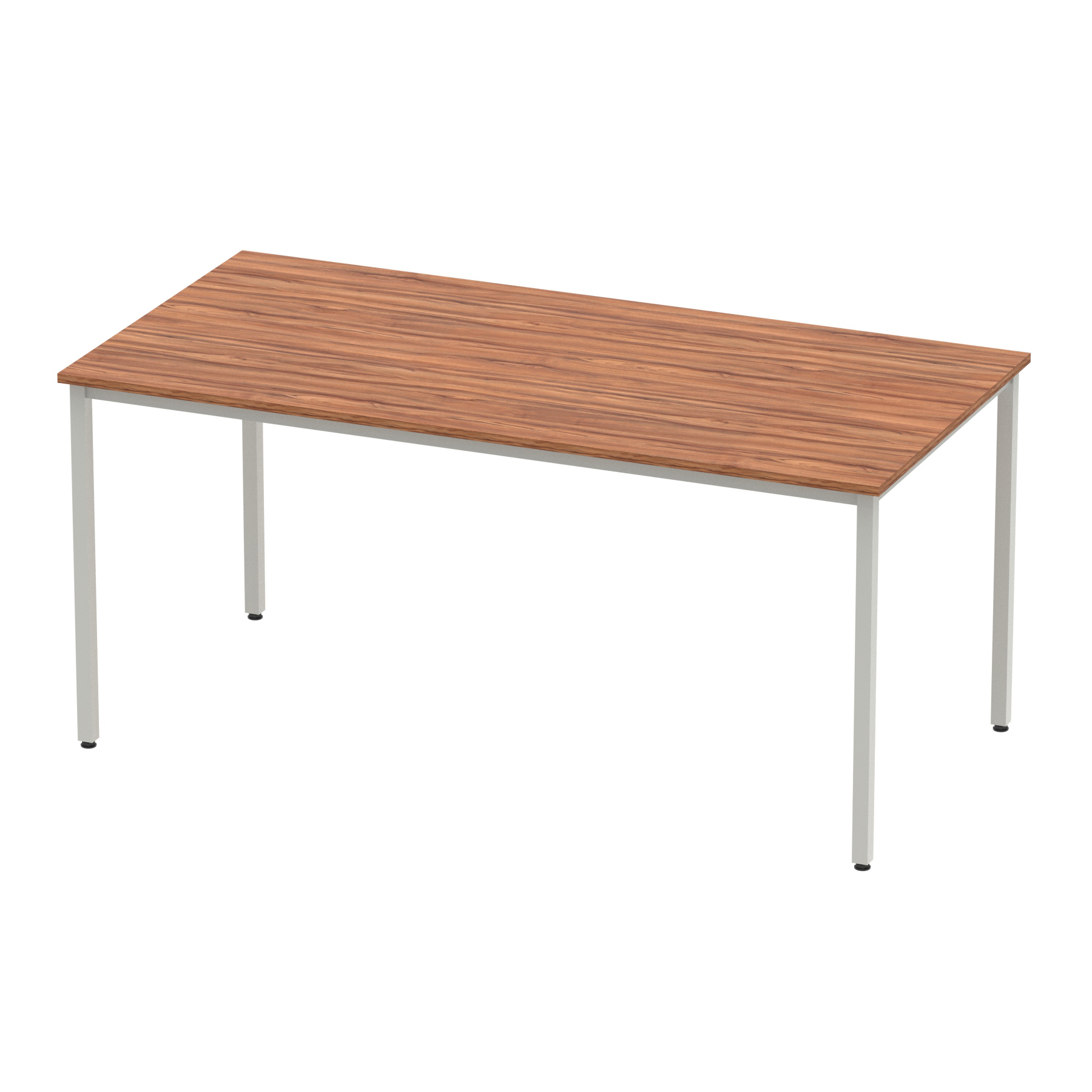 Walnut / Silver Frame