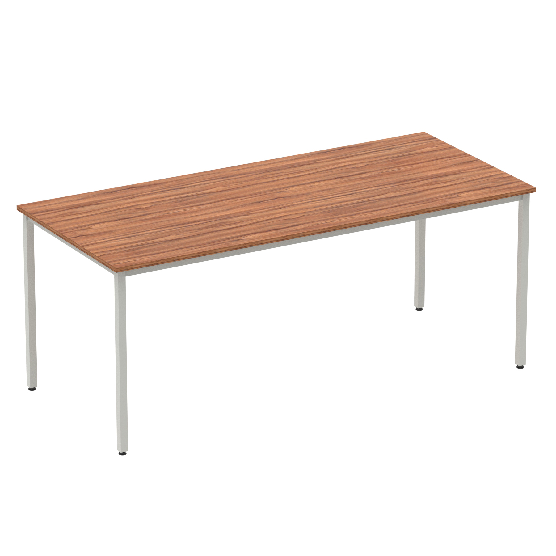 Walnut / Silver Frame